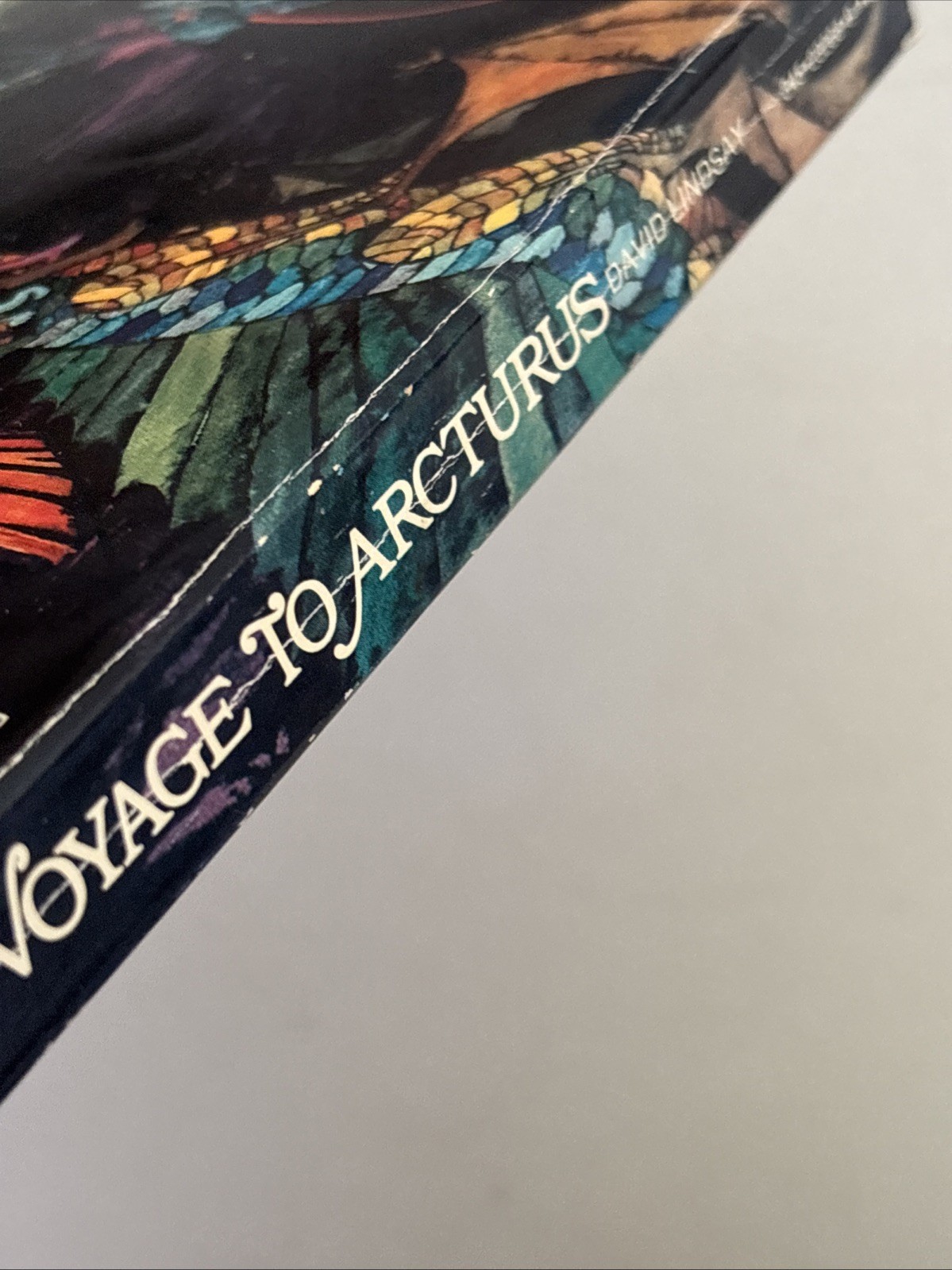 A Voyage to Arcturus by David Lindsay 3rd print 1973 Ballantine Fantasy