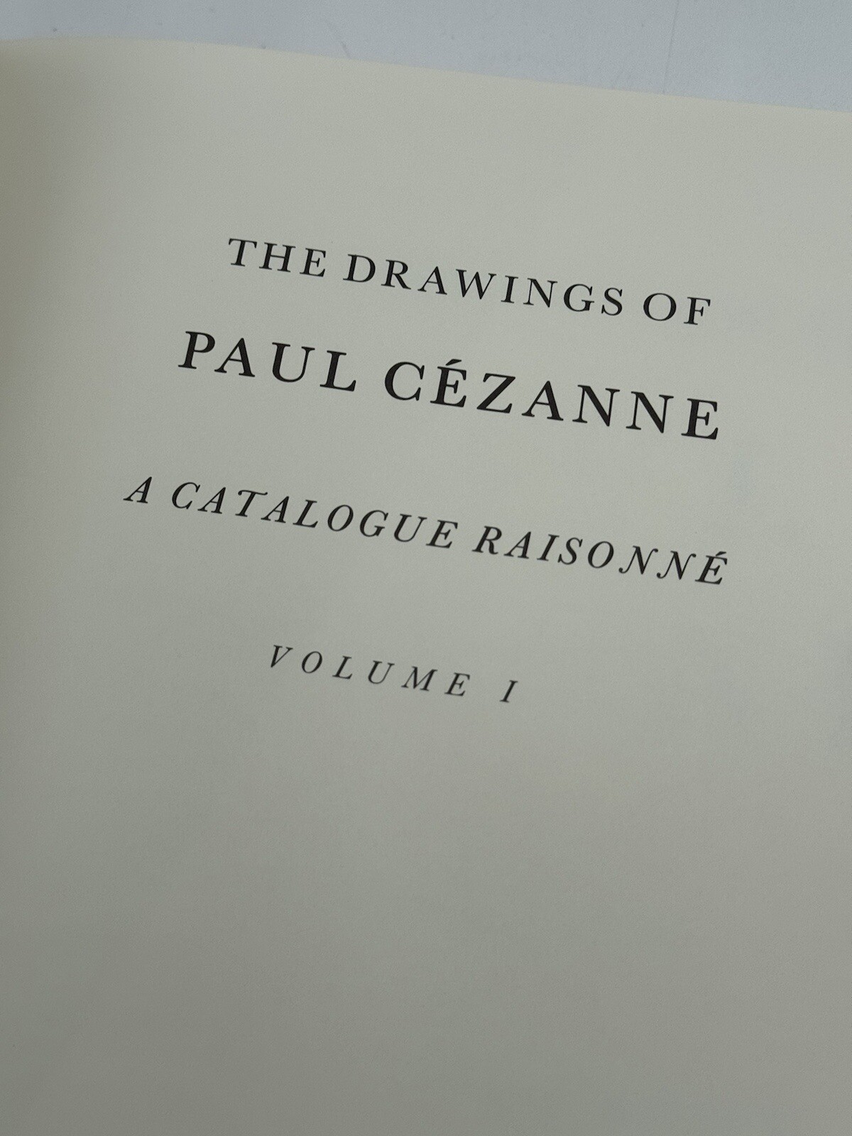 The Drawings Of Paul Cézanne A Catalogue Raisonné Book Set 1973