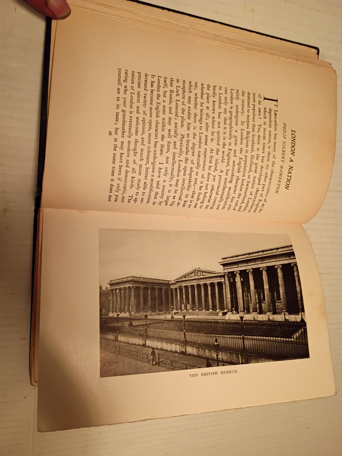 LONDON – DESCRIBED BY GREAT WRITERS – ESTHER SINGLETON, 1902 1ST ED HC ILLUSTR