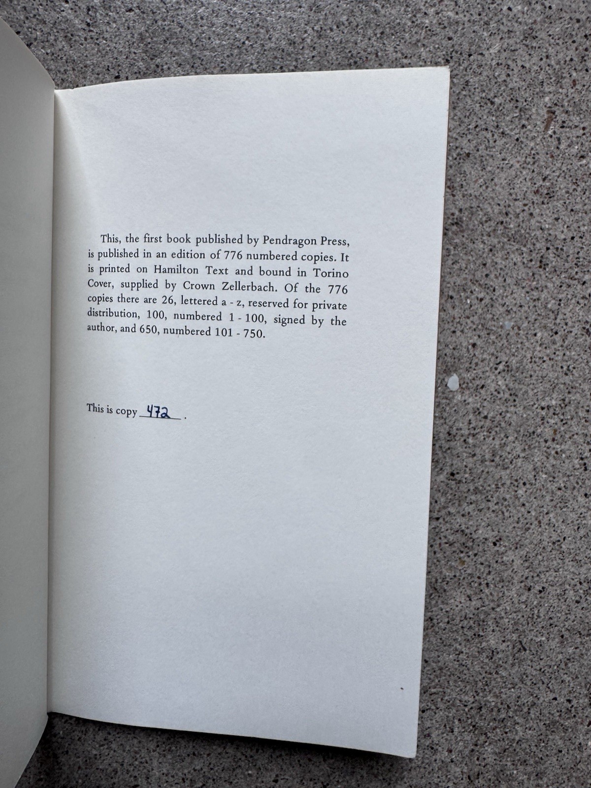 From Elfland to Poughkeepsie Ursula K Le Guin 1973 Pendragon Press #472