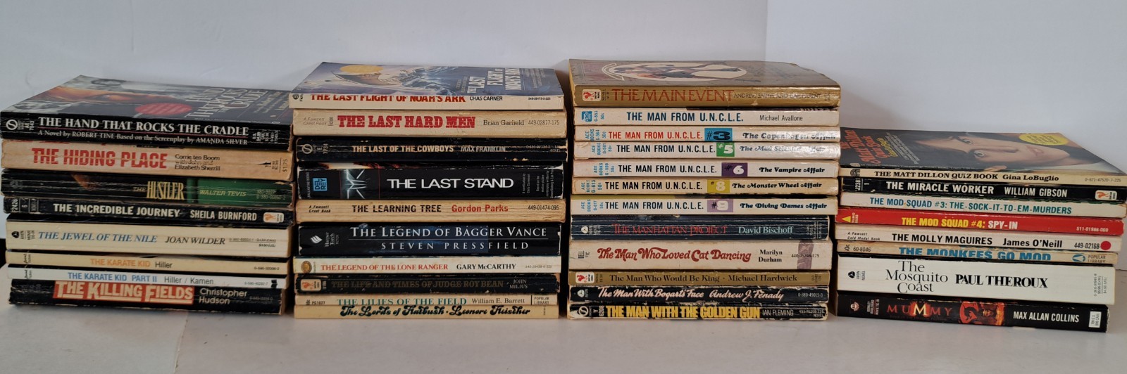 Movie & TV Tie-In Book Lot of 5 Choose Your Titles – Vintage to Modern