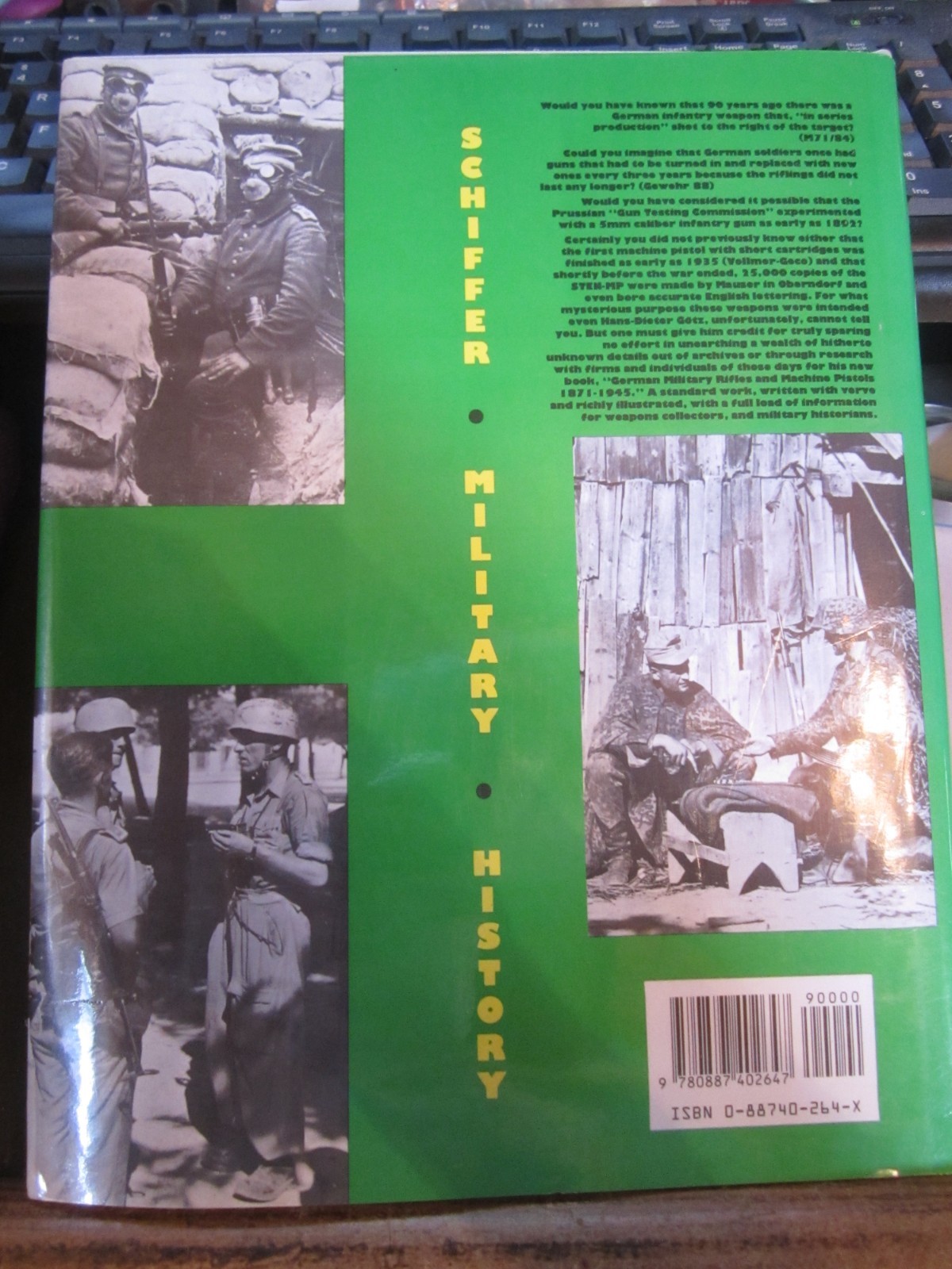 German Military Rifles & Machine Pistols 1871-1945: Hans-Dieter Gotz HC NOS