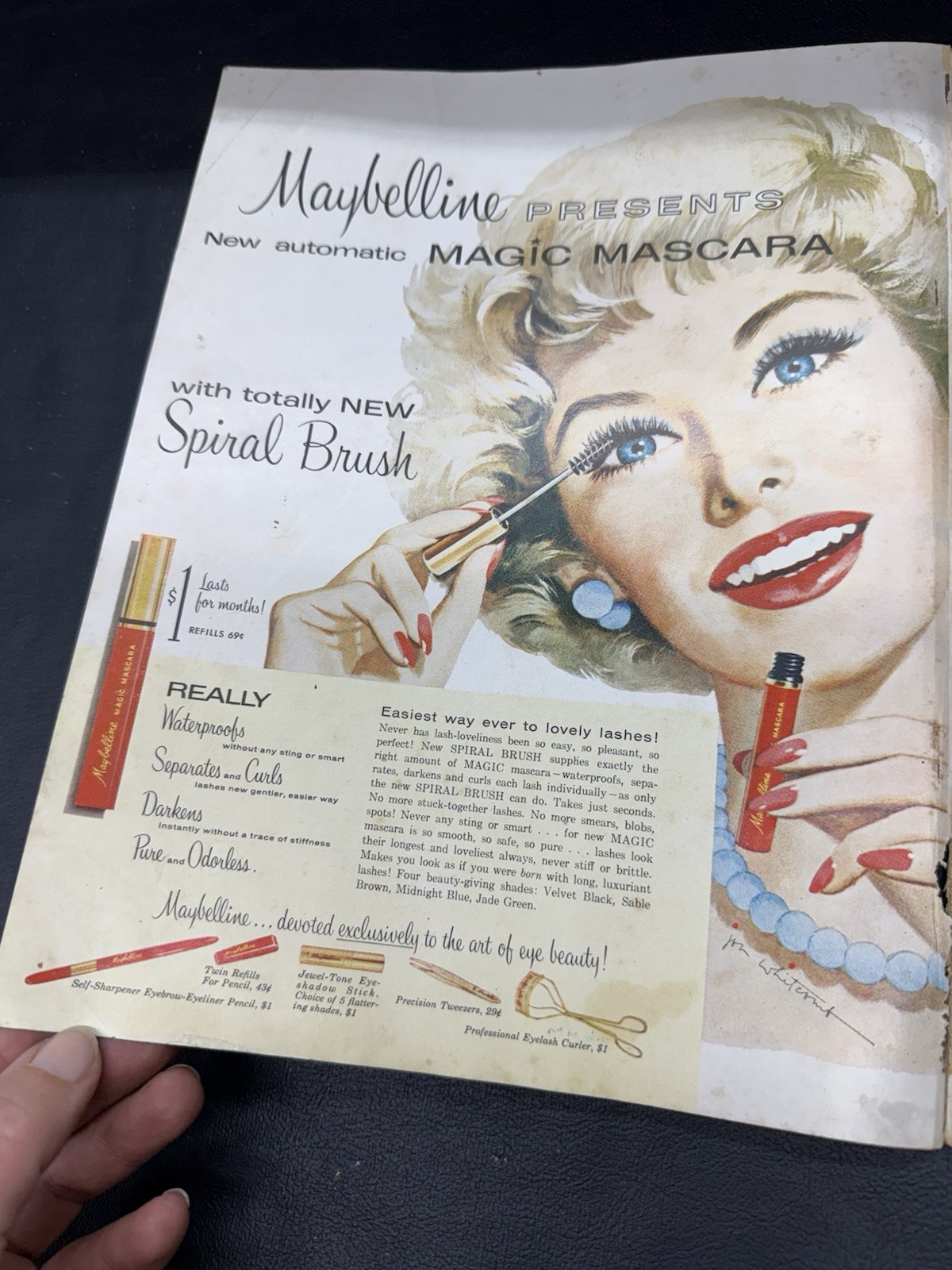 Vintage Lily Dache’s Beauty And Glamour For You Magazine 1960 Fashion Beauty Ads