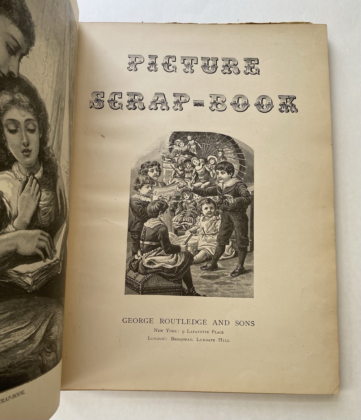 Routledge’s Picture Scrap Book ~ Routledge & Sons ~ 1880s Edition