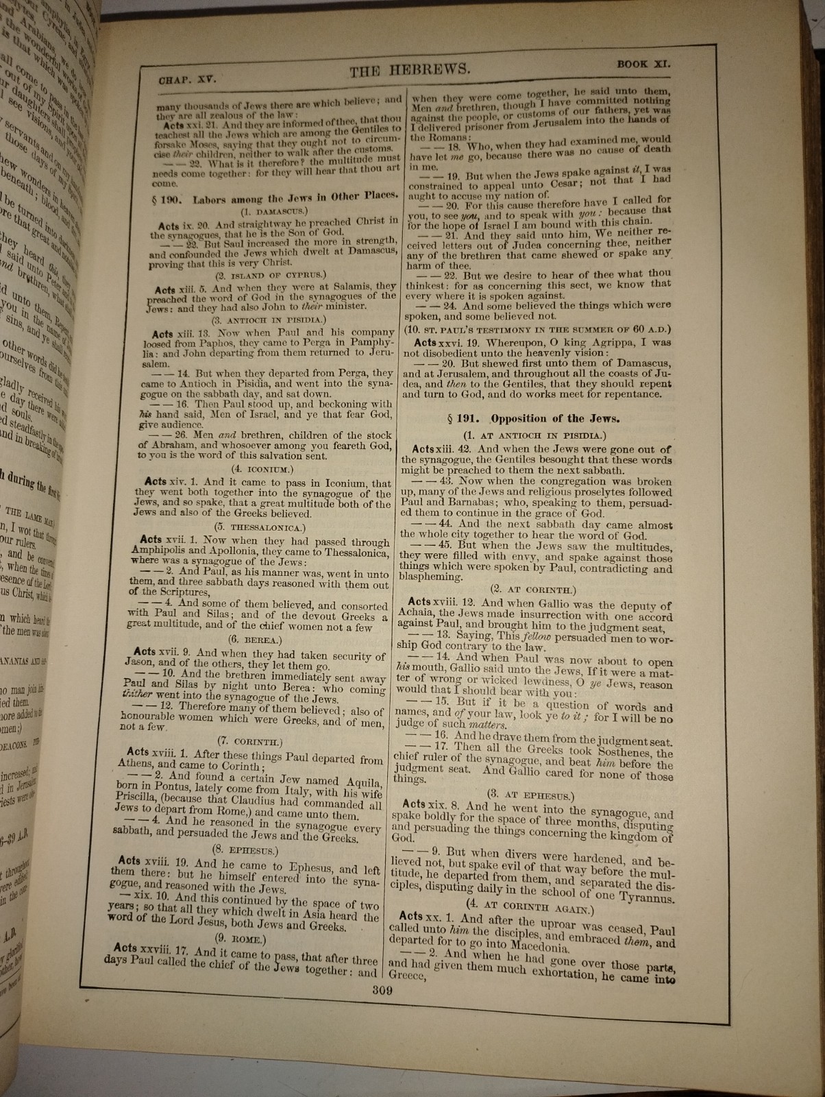 Antique WILMORE’S NEW ANALYTICAL REFERENCE BIBLE – 1904. Very Good-Fine Cond