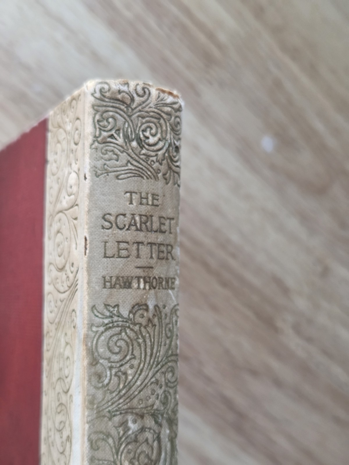 The Scarlet Lette Nathaniel Hawthorne 1892 Edition Henry Altemus Vintage HC