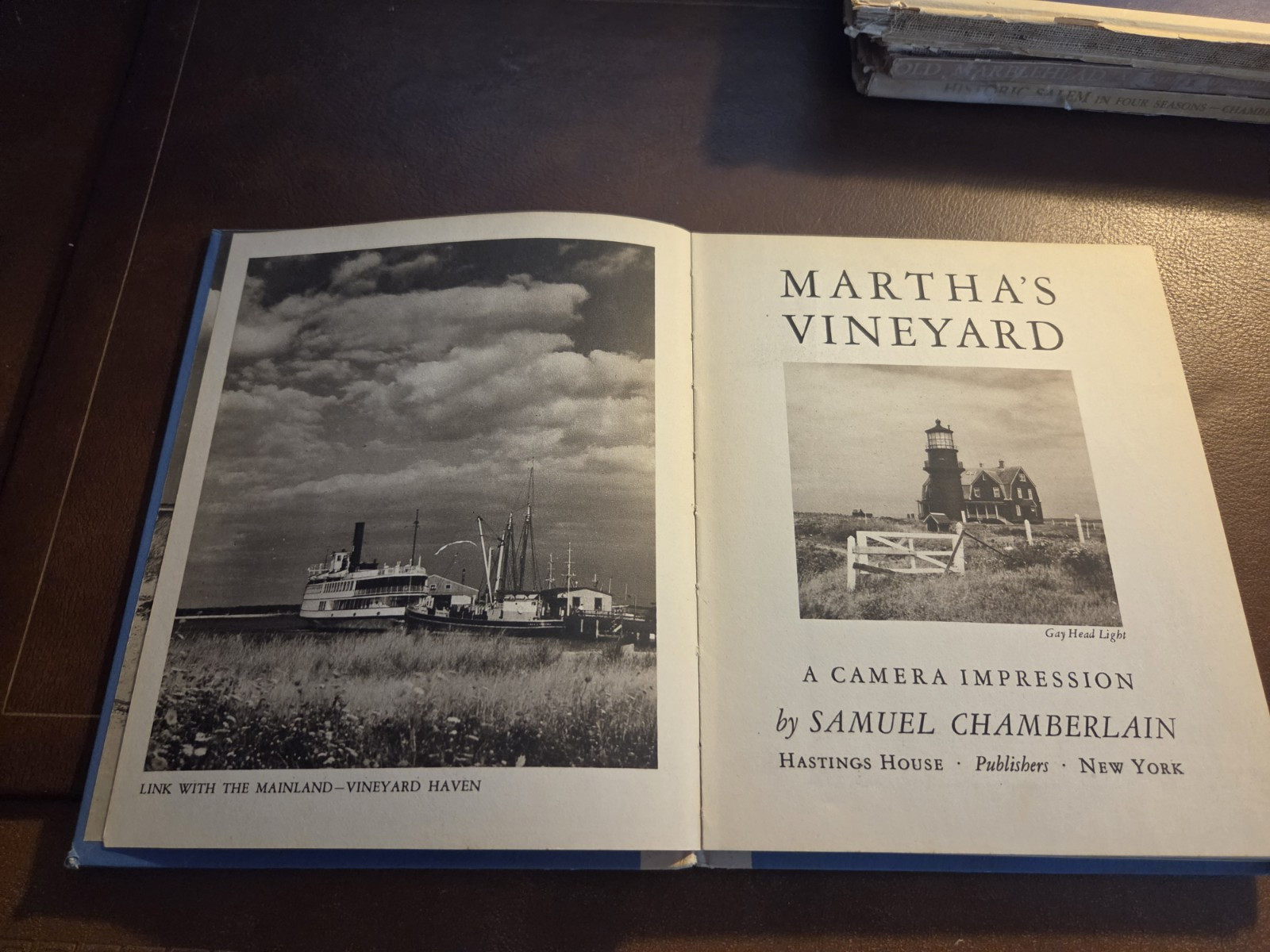 Samuel Chamberlain, A Camera Impression – Lot of 4 Vintage Photo books