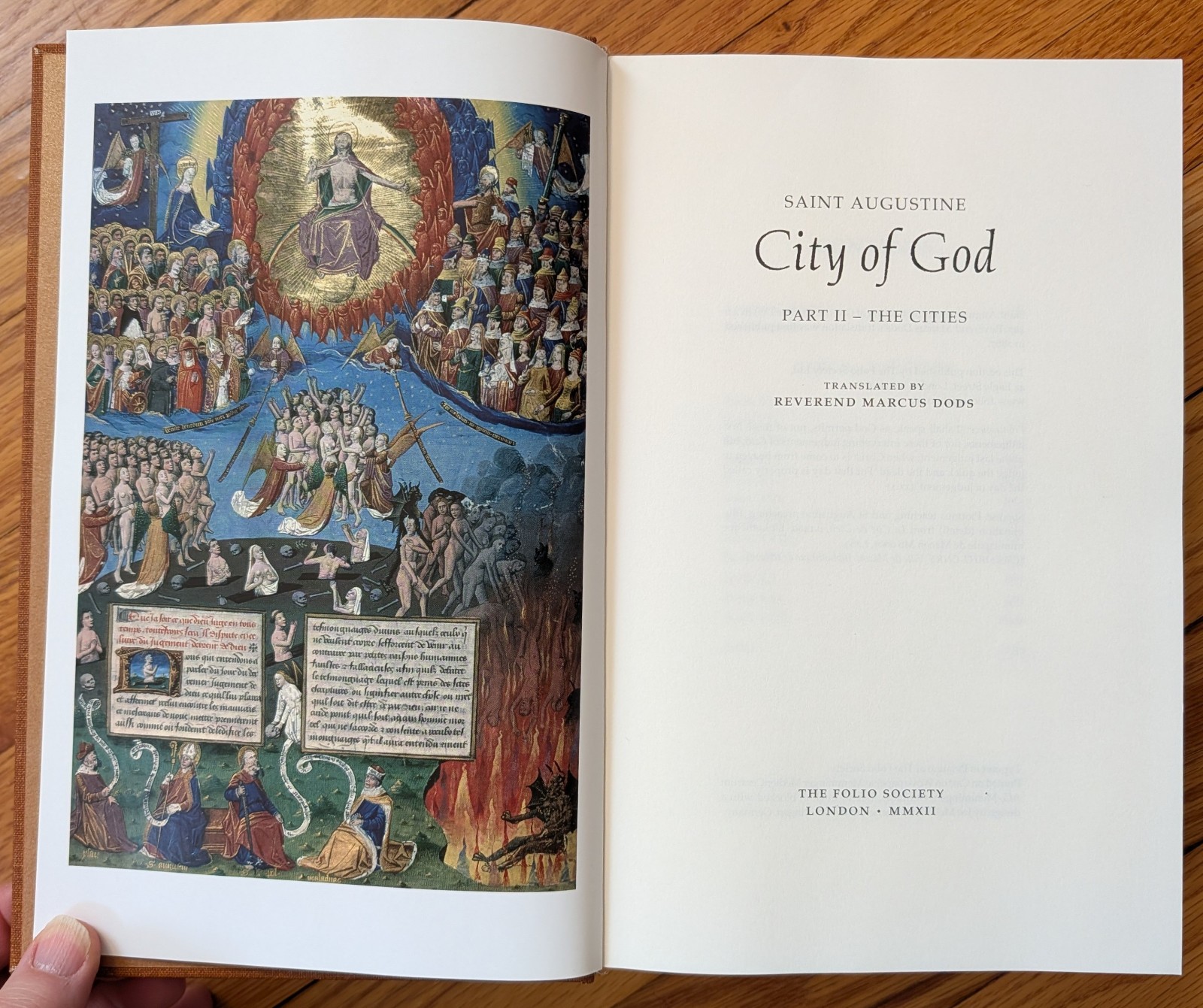 City of God (The Refutation & The Cities) Saint Augustine 2012 Folio Society
