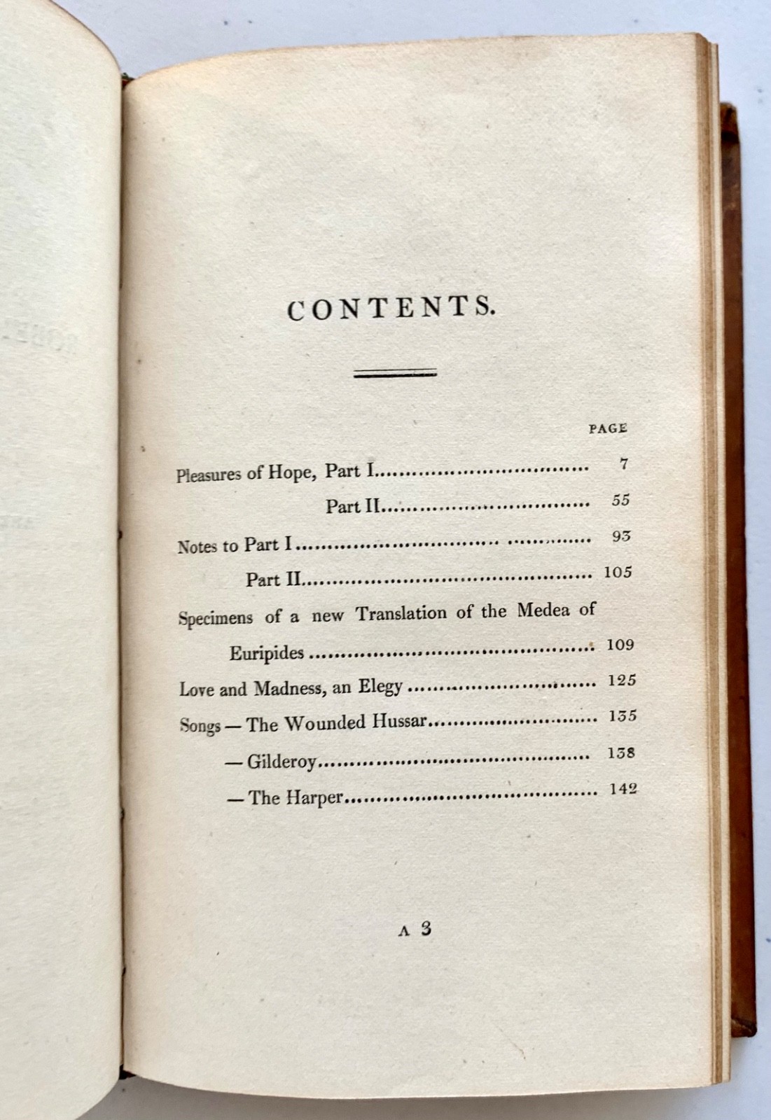 THEODRIC (1824) & PLEASURES OF HOPE (1825) by Thomas Campbell – Fine binding