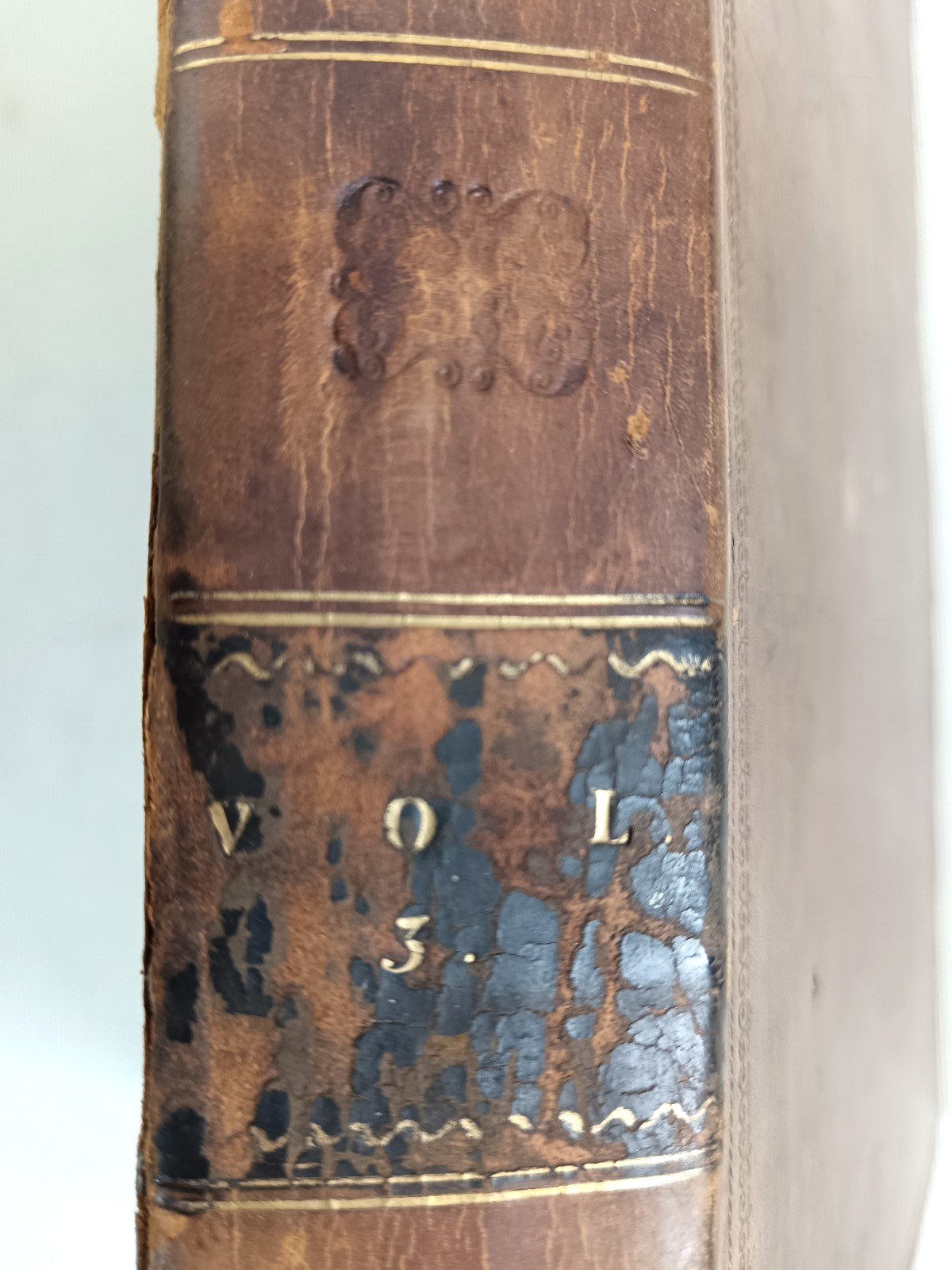 1823 History of Ireland Book Volume III by M Mcdermot Leather Bound Antique