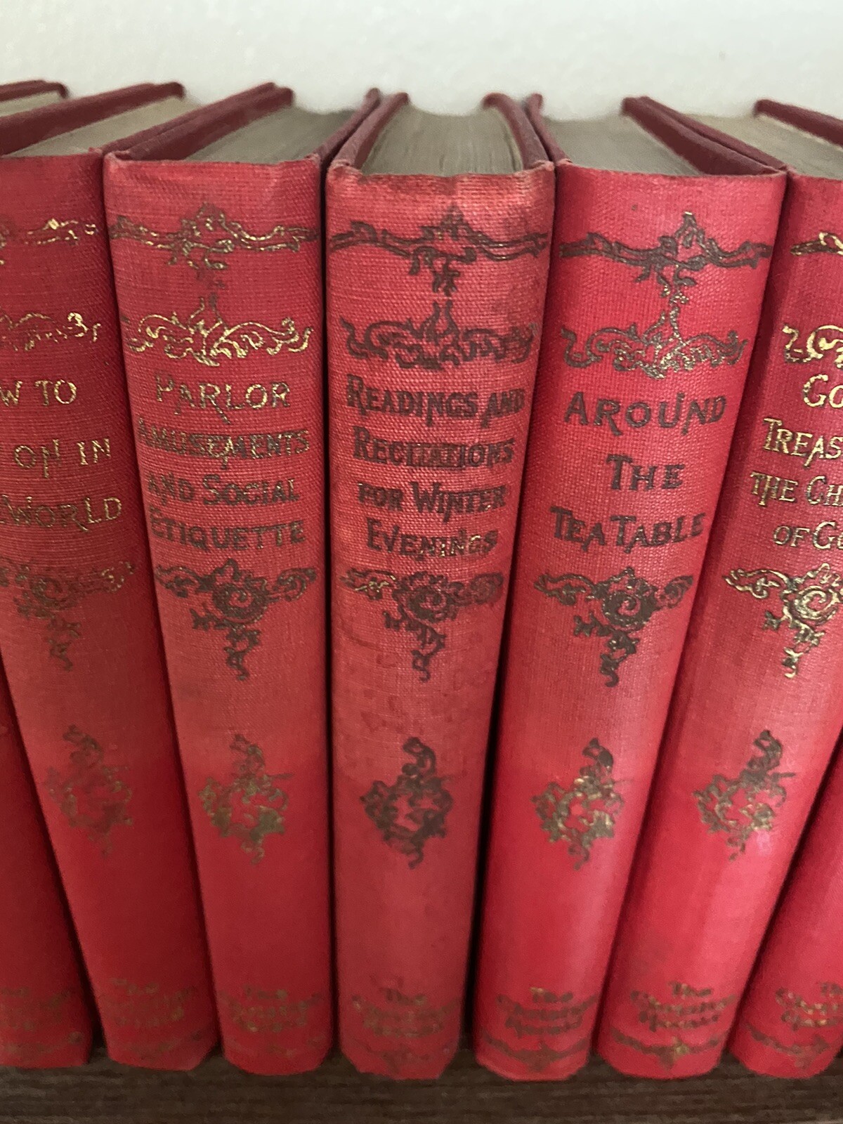 1895 The Christian Herald Library Complete 10 Volume Set by Louis Klopsch