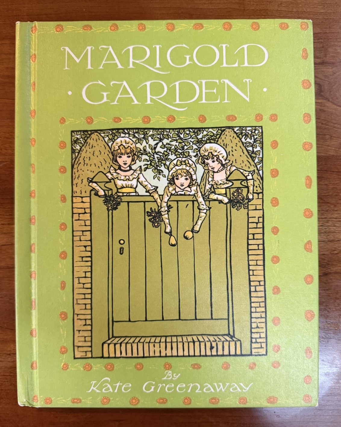 MARIGOLD GARDEN Pictures & Rhymes by Kate Greenaway VINTAGE Frederick Warne & Co