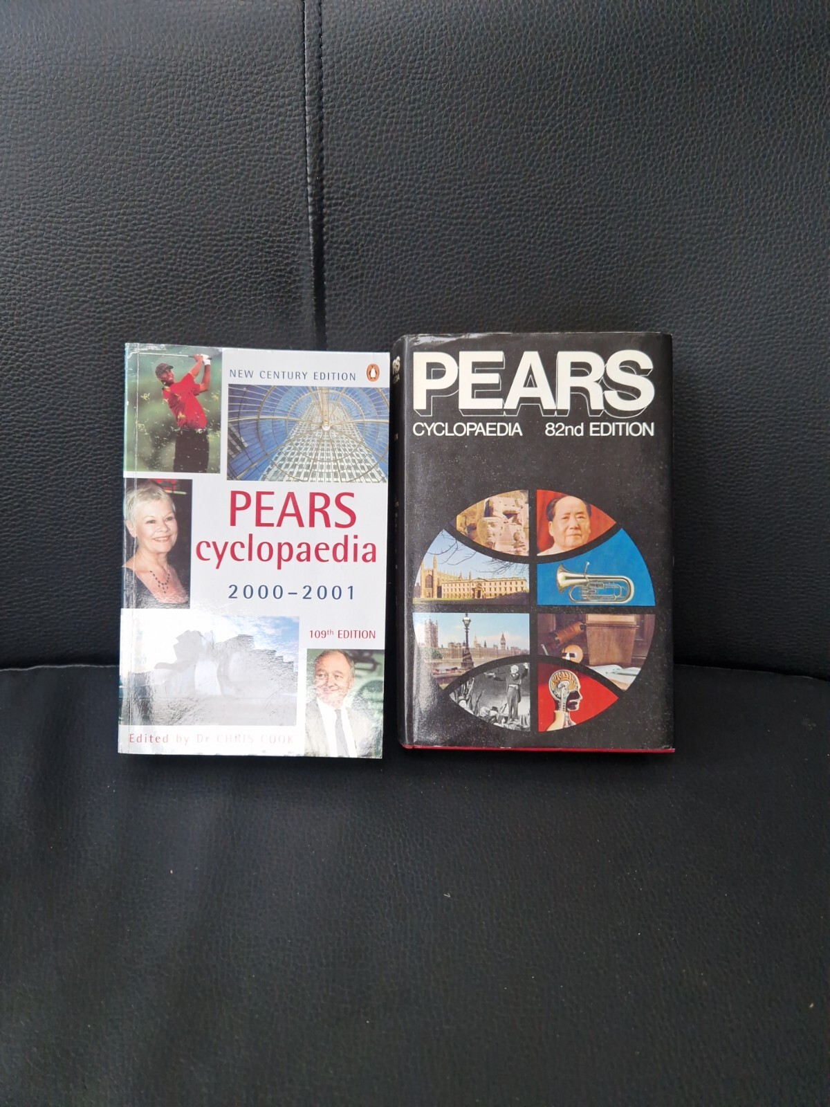 2 Vintage Pears Cyclopaedia Collectable Books 82nd & 109th Editions 1973 & 2000