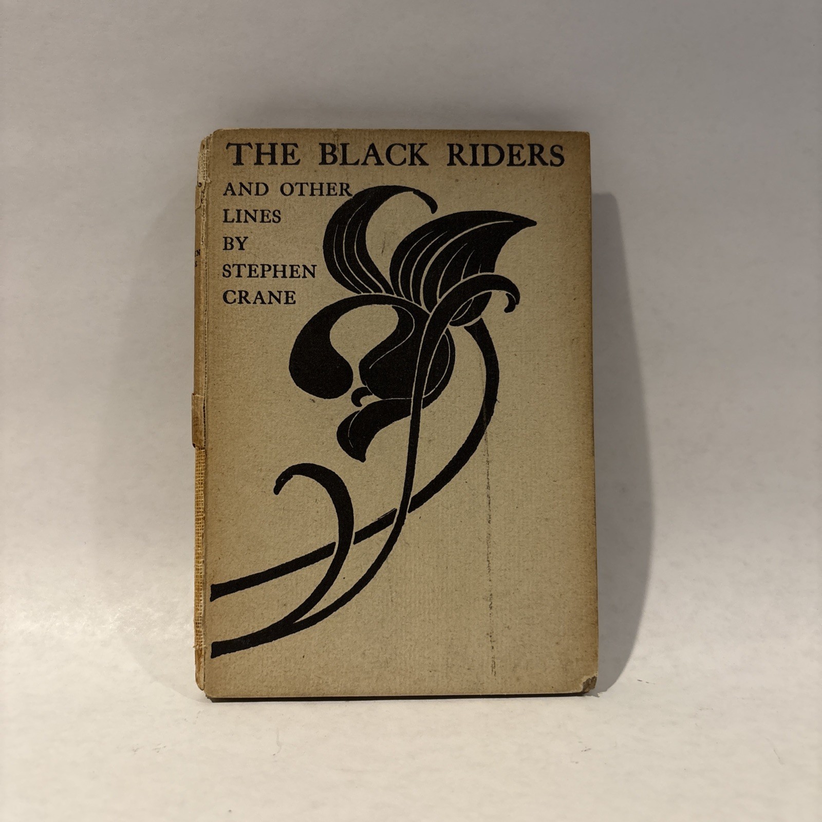 RARE Stephen Crane The Black Riders and Other Lines 1896 edition Fair condition