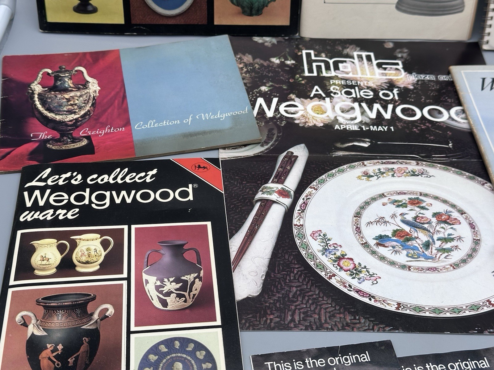 Wedgwood Lot of Vintage Books Booklets Ephemera 1950’s – 1970’s!