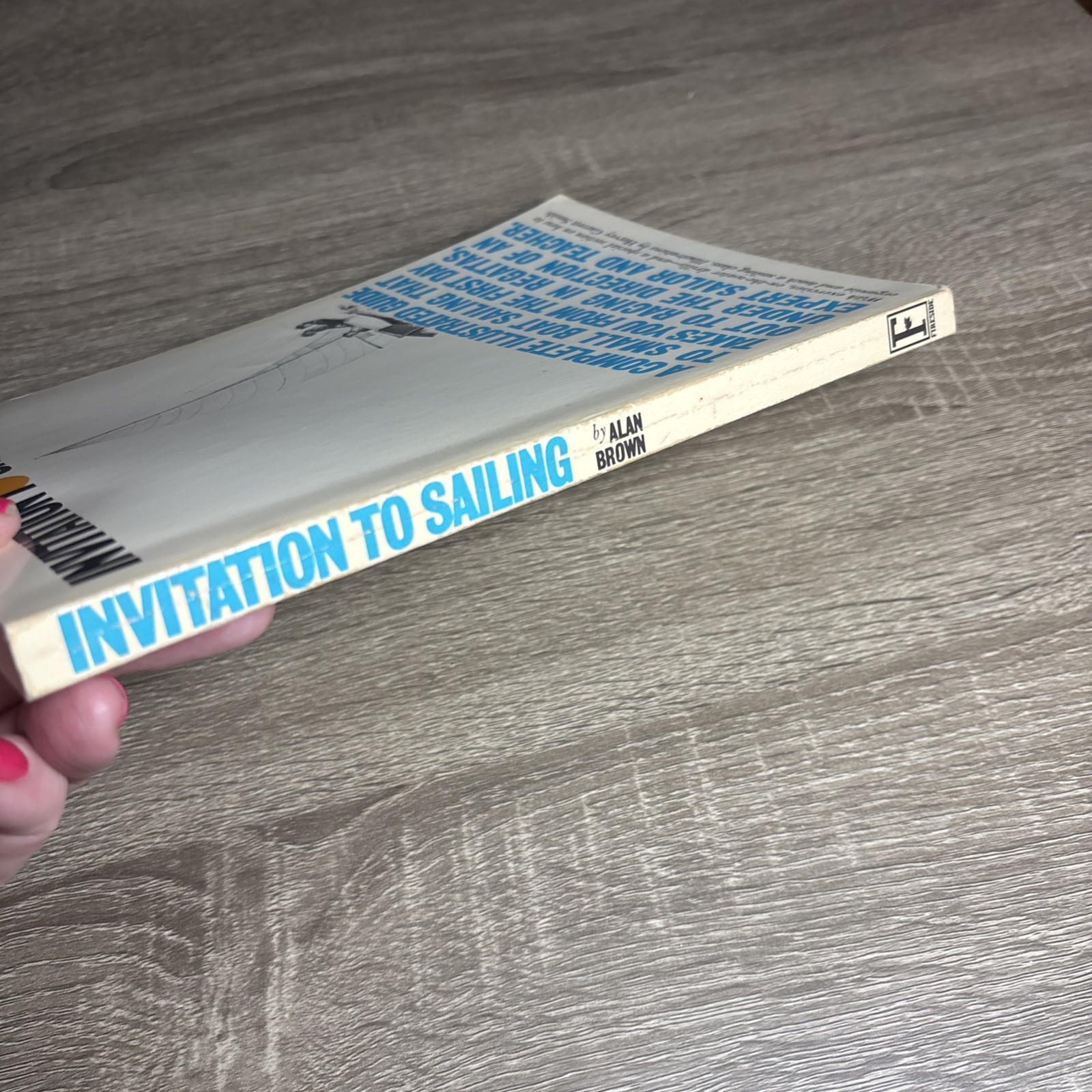 1968 INVITATION TO SAILING By ALAN BROWN Simon & Schuster Book, 224 Pages GUIDE