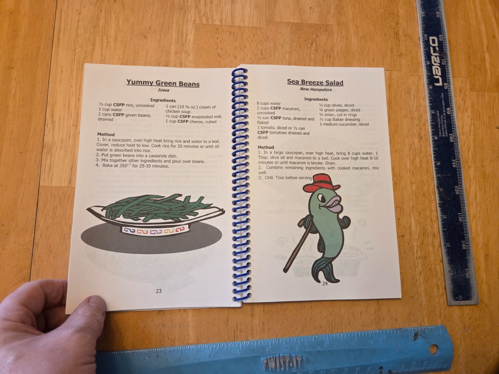 National Commodity Supplemental Food Program Recipe Book – 2007 Spiral Paperback