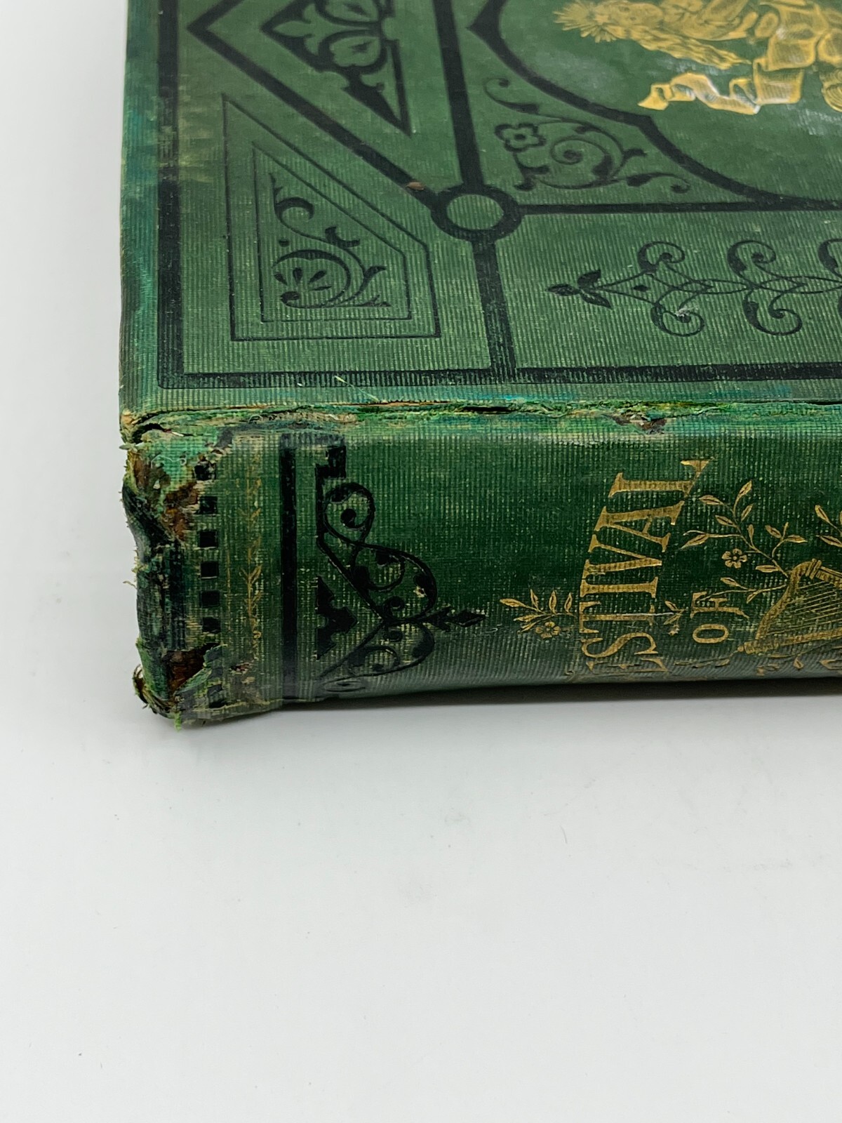 Festival of Art Poetry and Song 1880 Vintage Hardcover RARE Illustrated Saunders