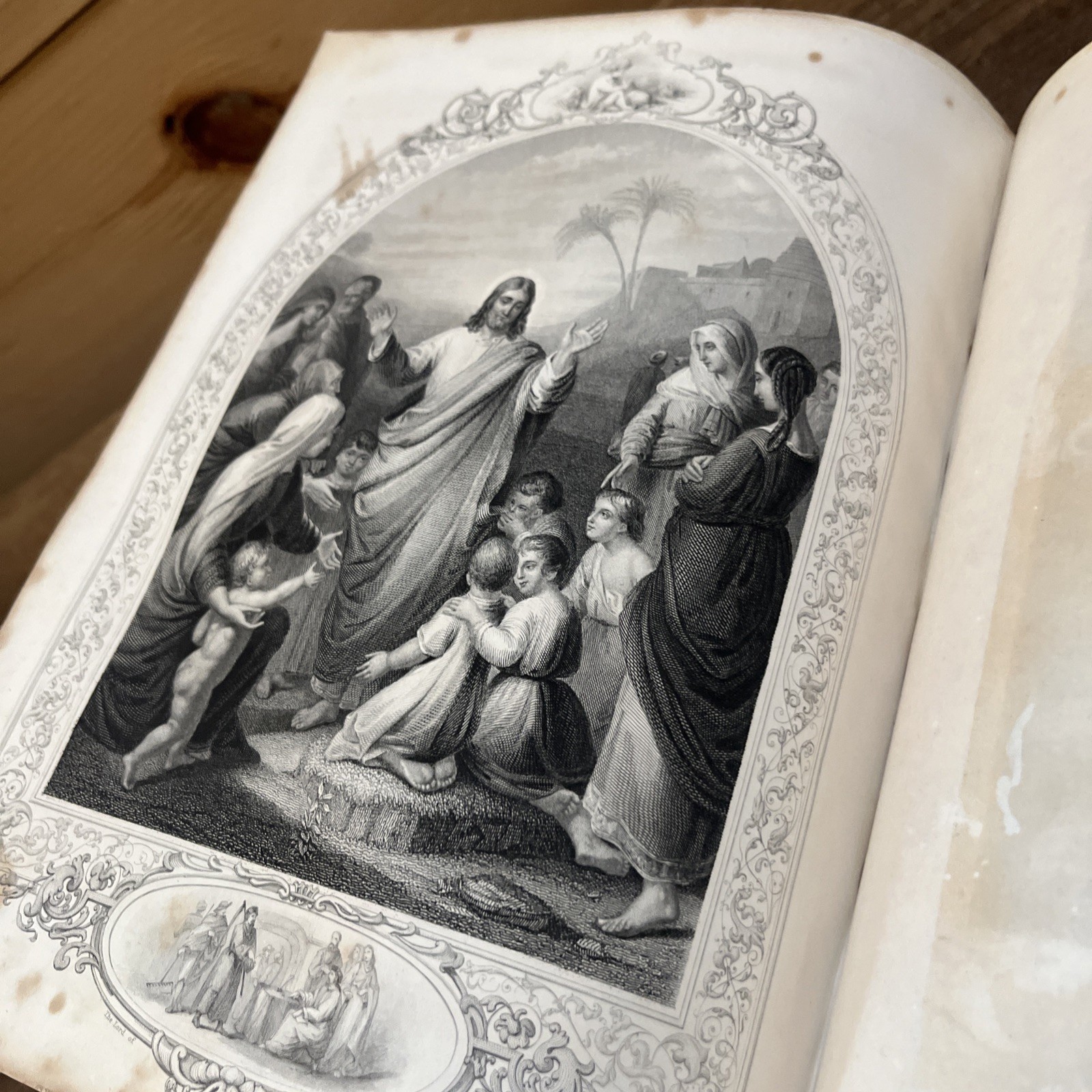 Rare Antique Bible Based Book Life Of Jesus Christ 1851-1855 London & New York