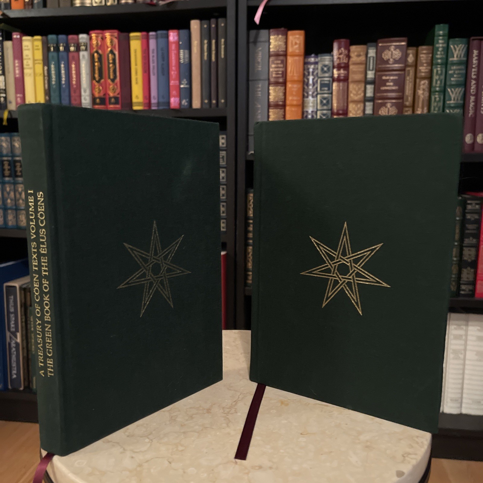 A TREASURY OF COËN TEXTS IN TWO VOLUMES (Martinism) Occult Lot of two books