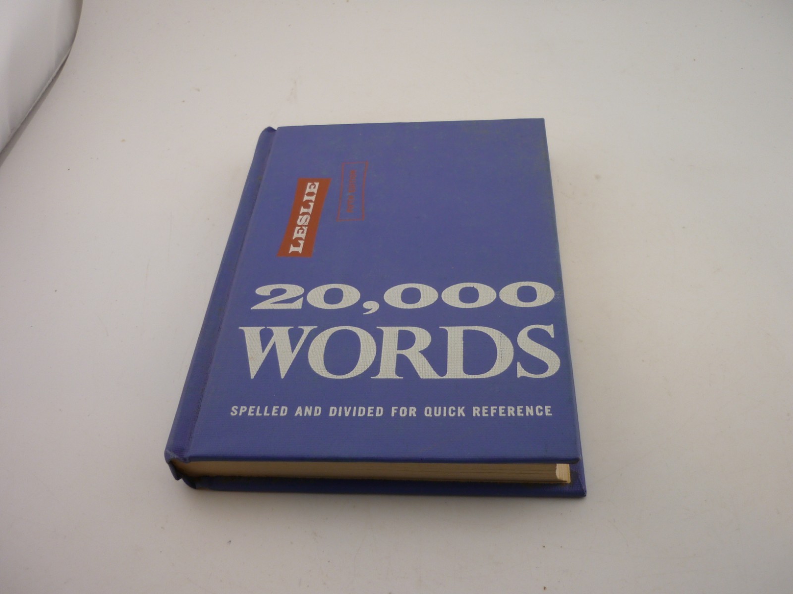 1965 Leslie 20,000 Words 5th Edition HC McGraw Hill Gregg Reference Book
