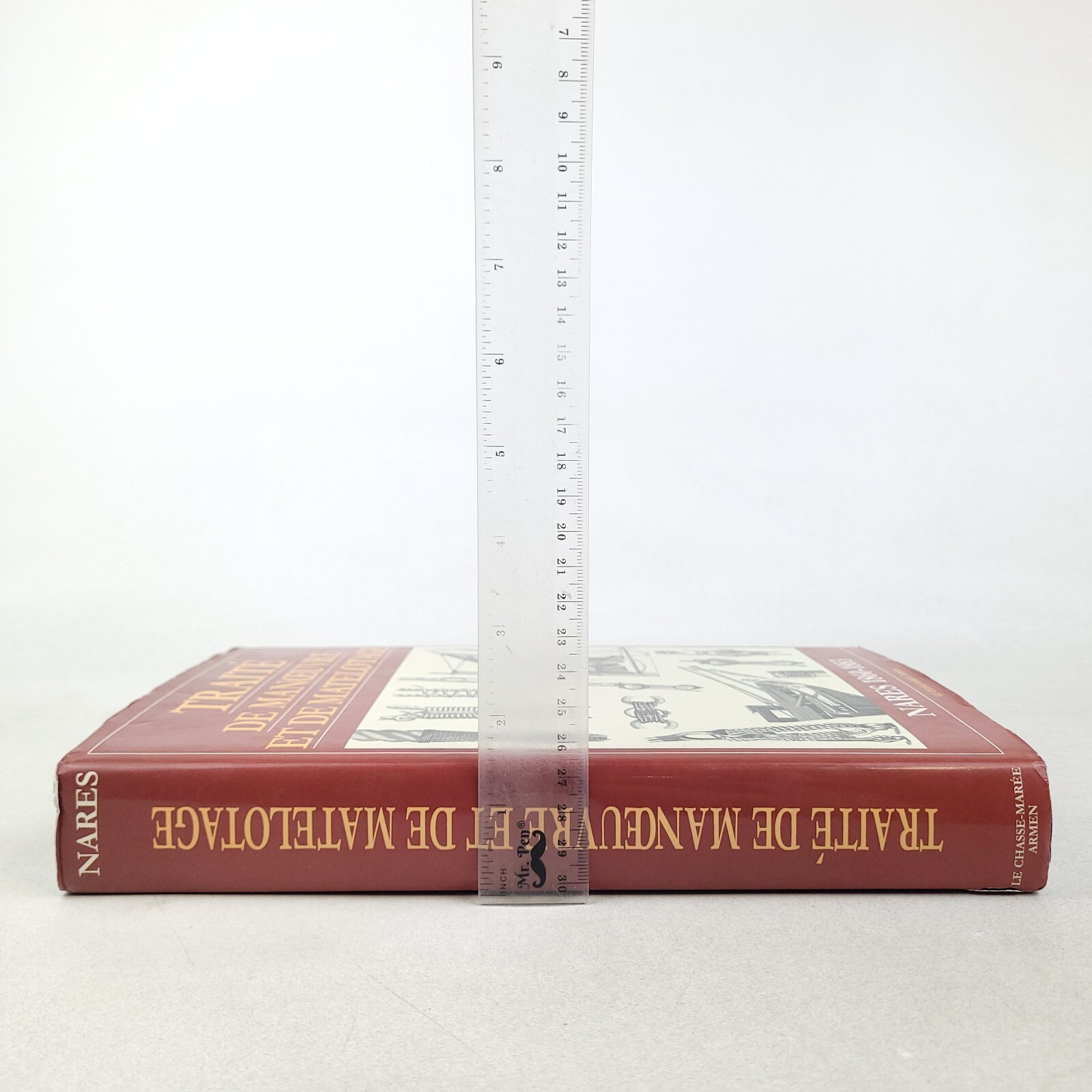 Traité de manoeuvre et de matelotage 1860-1883; Georges Nares HC/DJ 1999 Ltd Ed