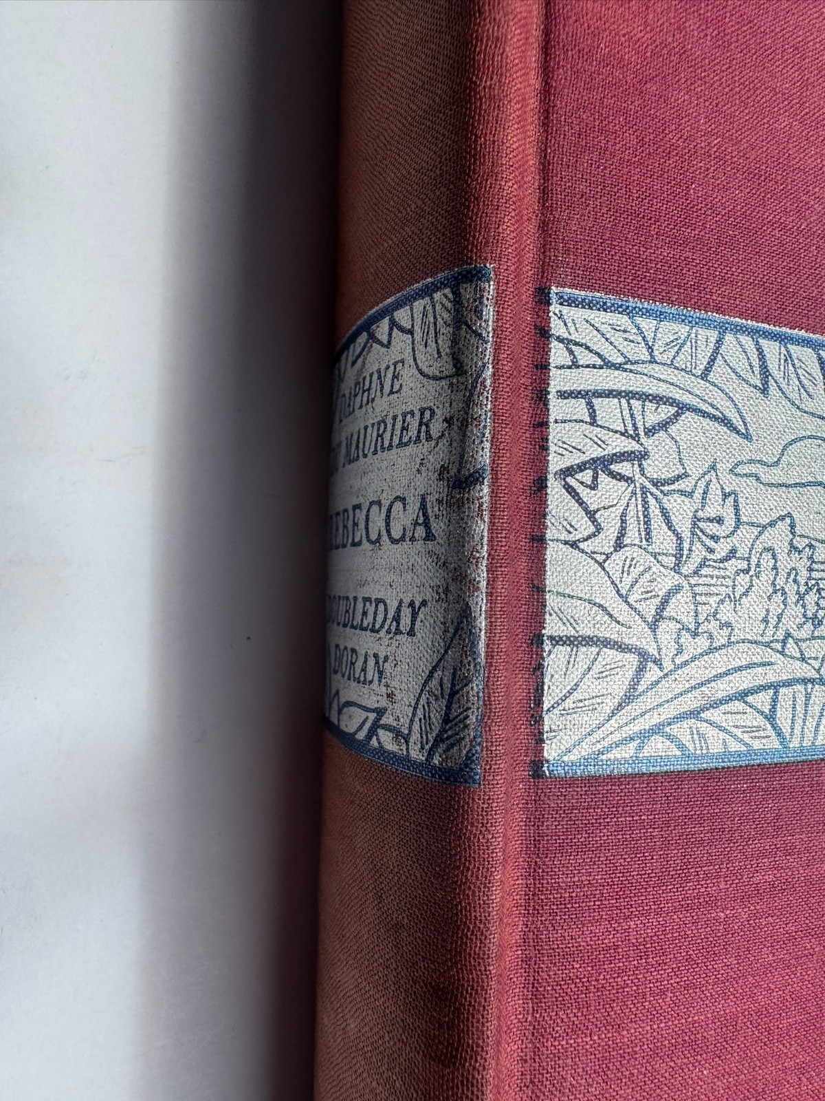 DAPHNE DU MAURIER REBECCA DOUBLEDAY DORAN 1938