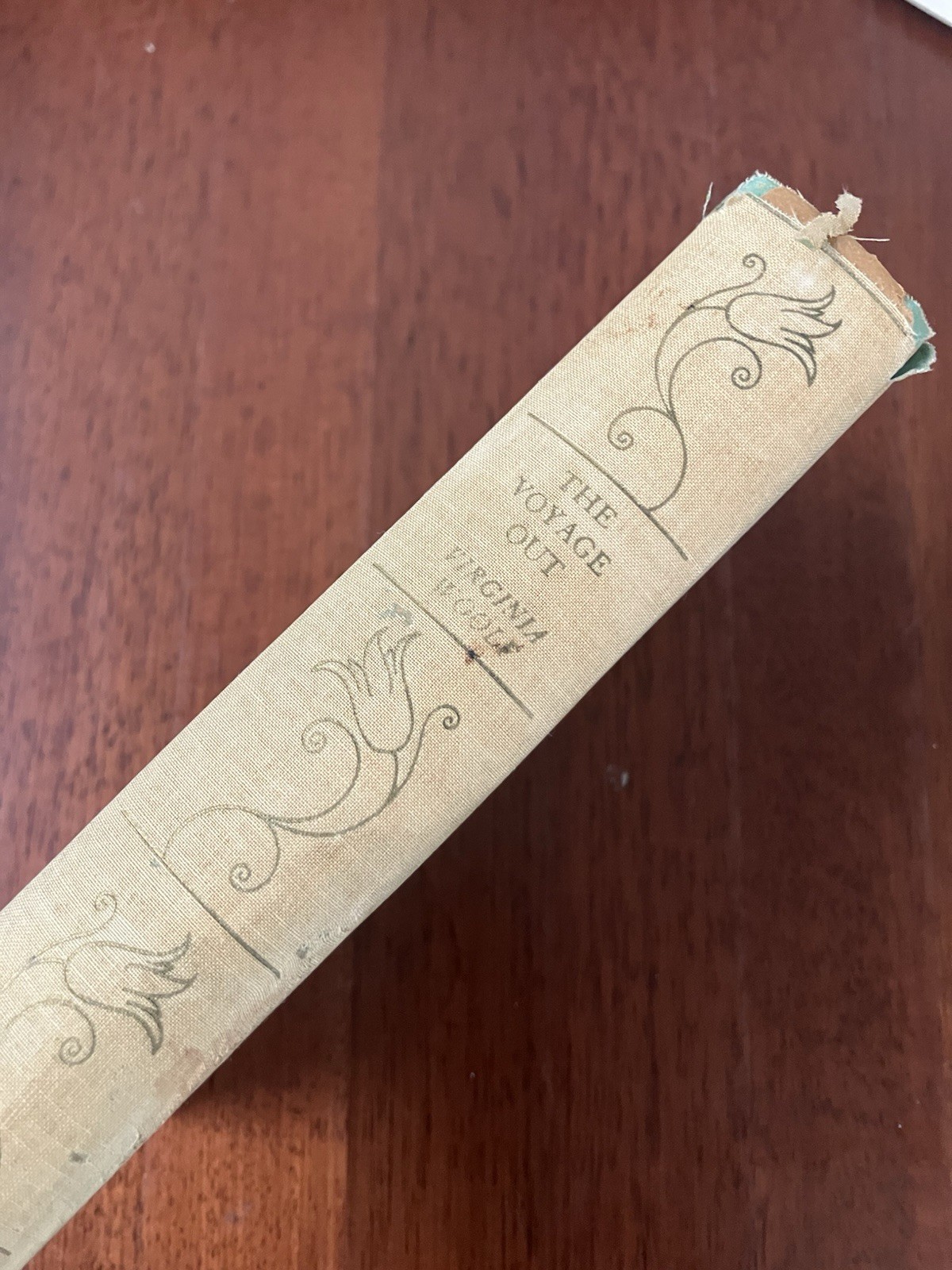 virginia woolf The Voyage Out Blue Ribbon NY 1920 FIRST EDTION