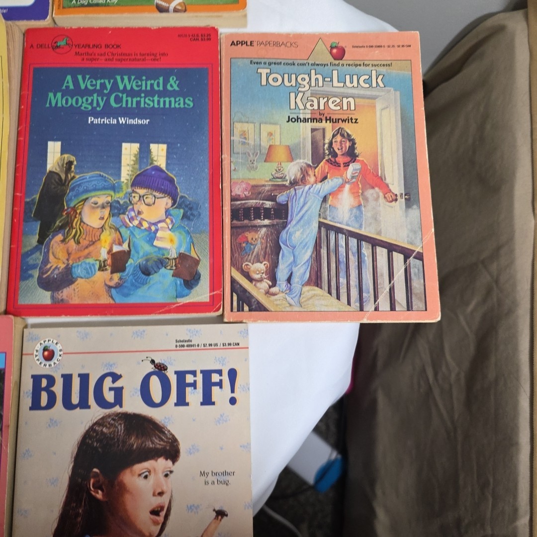 Vintage 80s Chapter Books Lot Of 11 Paperback JUDY BLUME BEVERLY CLEARY Various