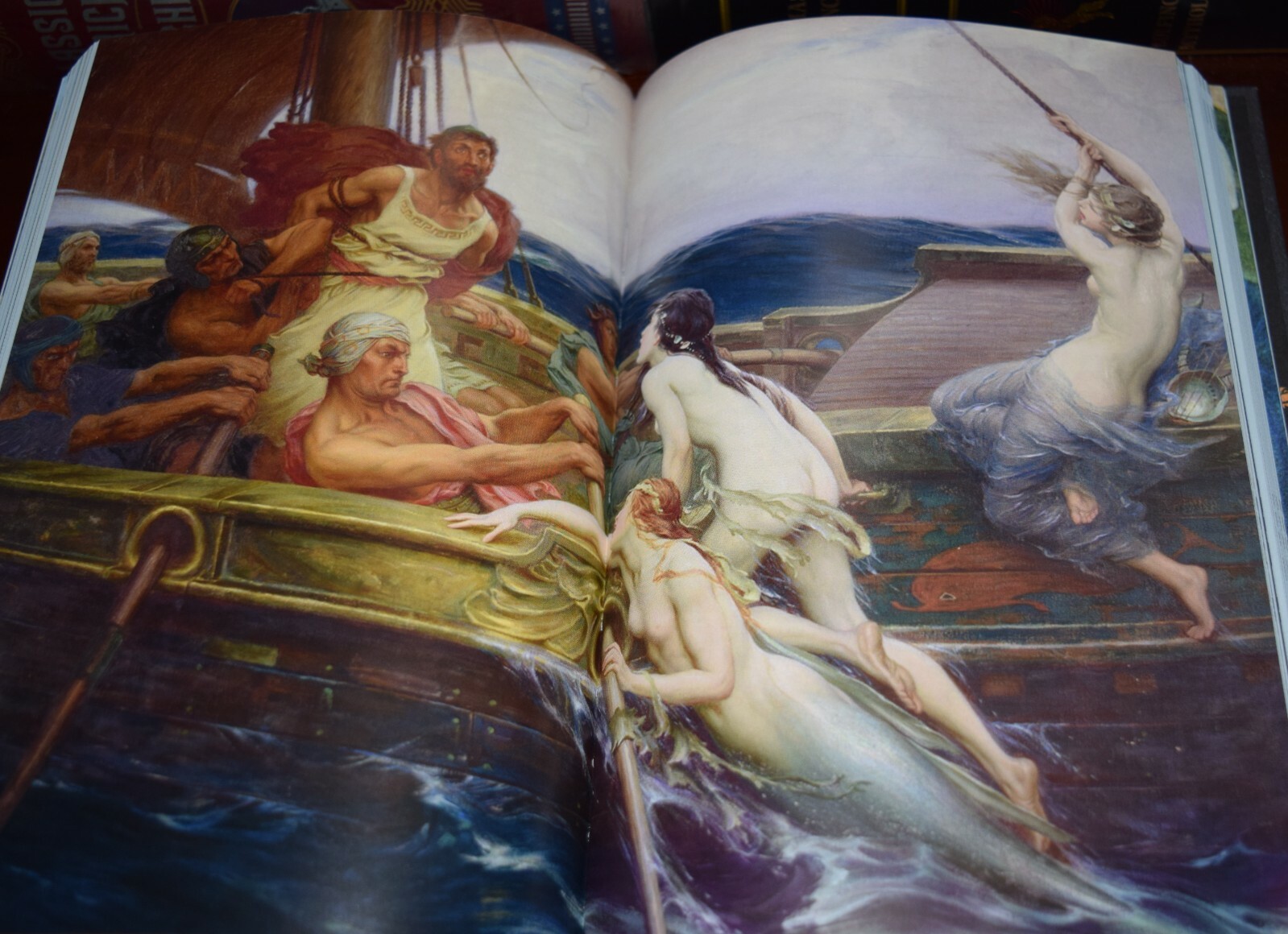 NEW Illustrated Odyssey by Homer Collectible Hardcover Gift