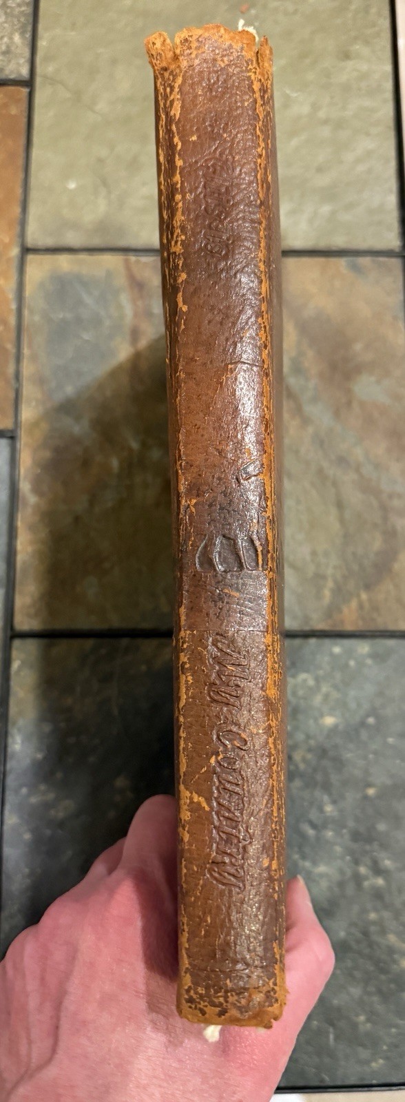 1944 Rand McNally “This Is My Country” 1st Edition &PRISTINE Elmer Jacob’s & Map