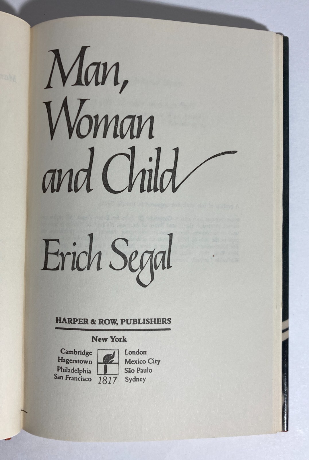 Erich Segal Love Story Oliver’s Story Man Woman Child The Class HC PB 4 Novels