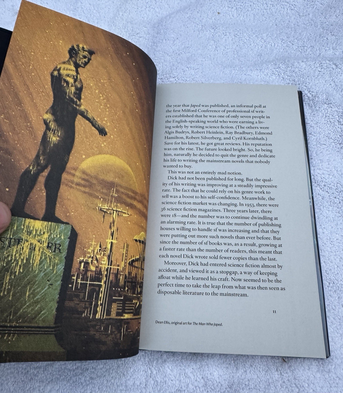 PHILIP K. DICK The Man Who Japed Hardcover Book 2025 USA Galen Dara Centipede