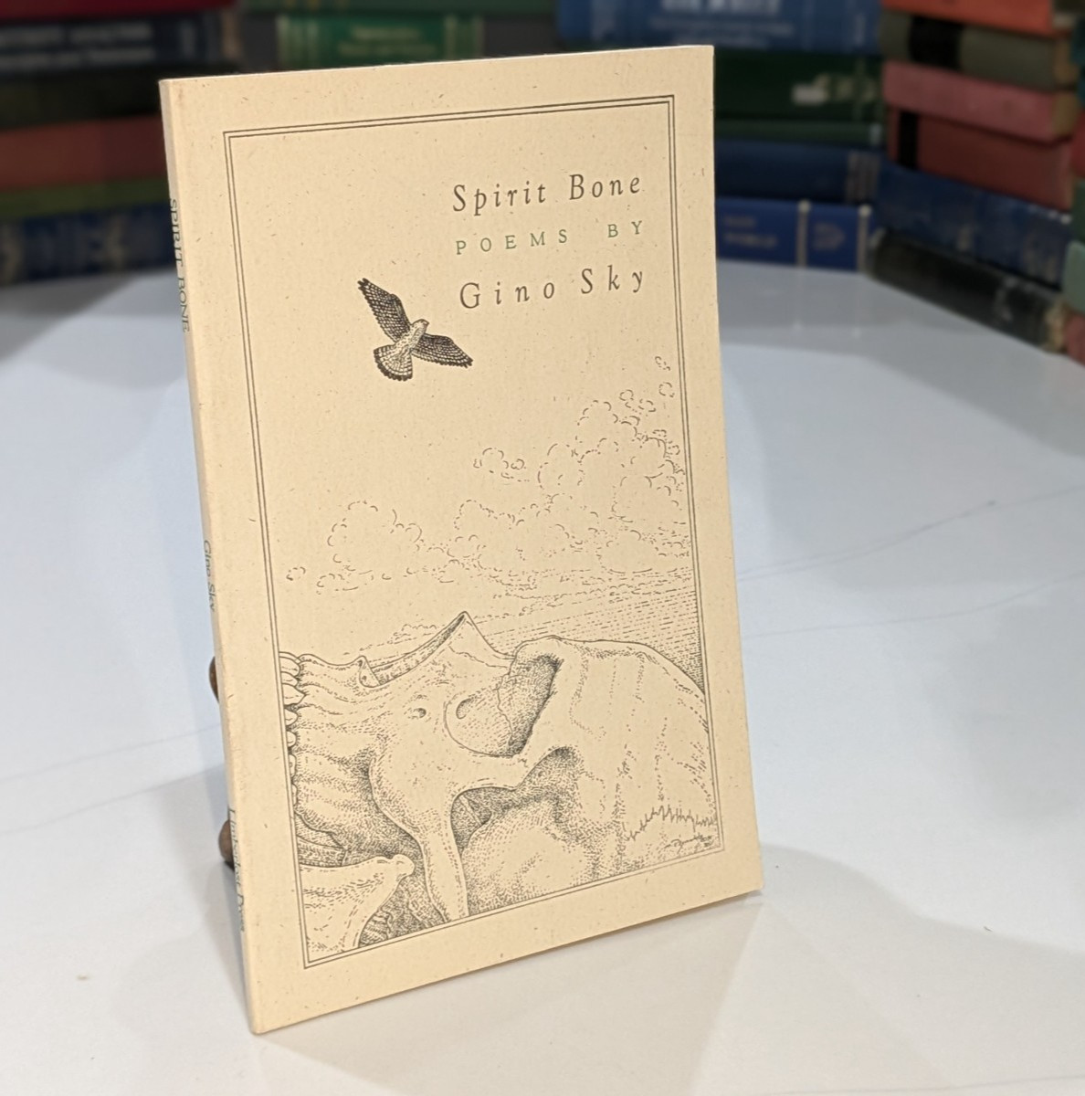 Spirit Bone Poems – Gino Sky | 1991 | Limberlost Press| 1st Edition – SIGNED