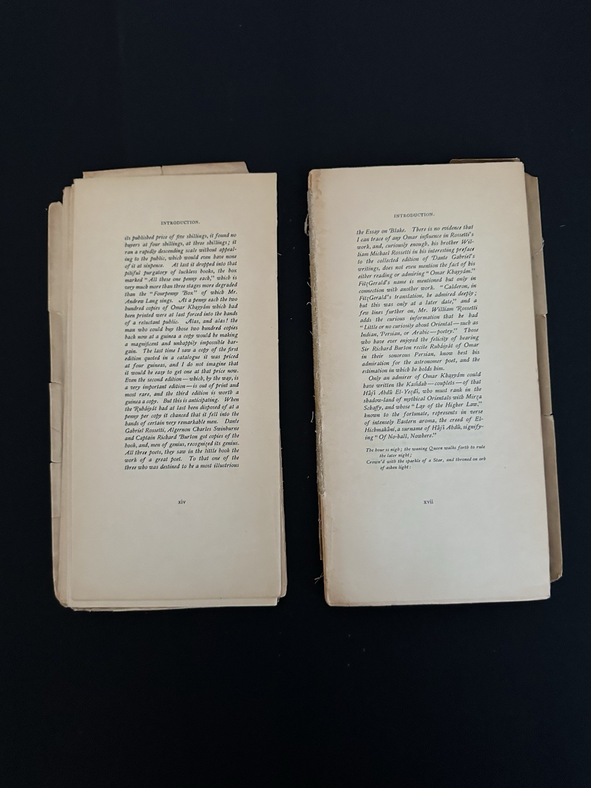 1896 Rubaiyat Omar Khayyam JAPAN VELLUM Mosher Ltd Ed No.100/100 McCarthy