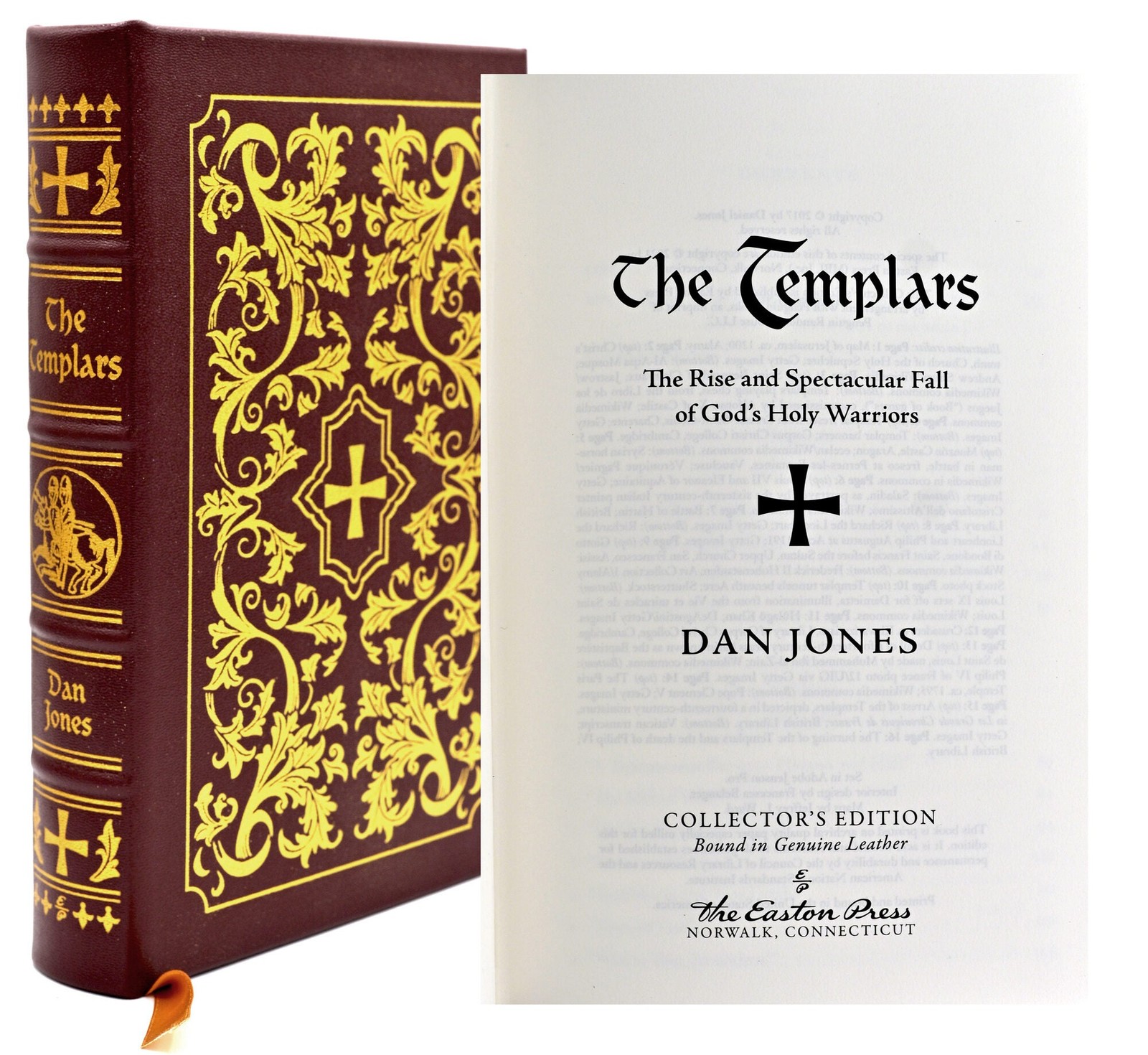 Dan Jones / MILITARY THE TEMPLARS Easton Press 2021 #300274