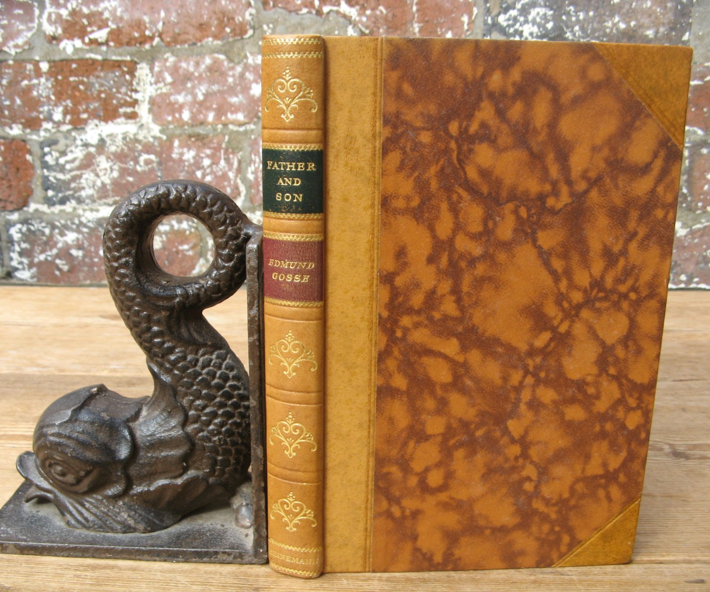 1935 Father and Son- Edmund Gosse leather fine binding
