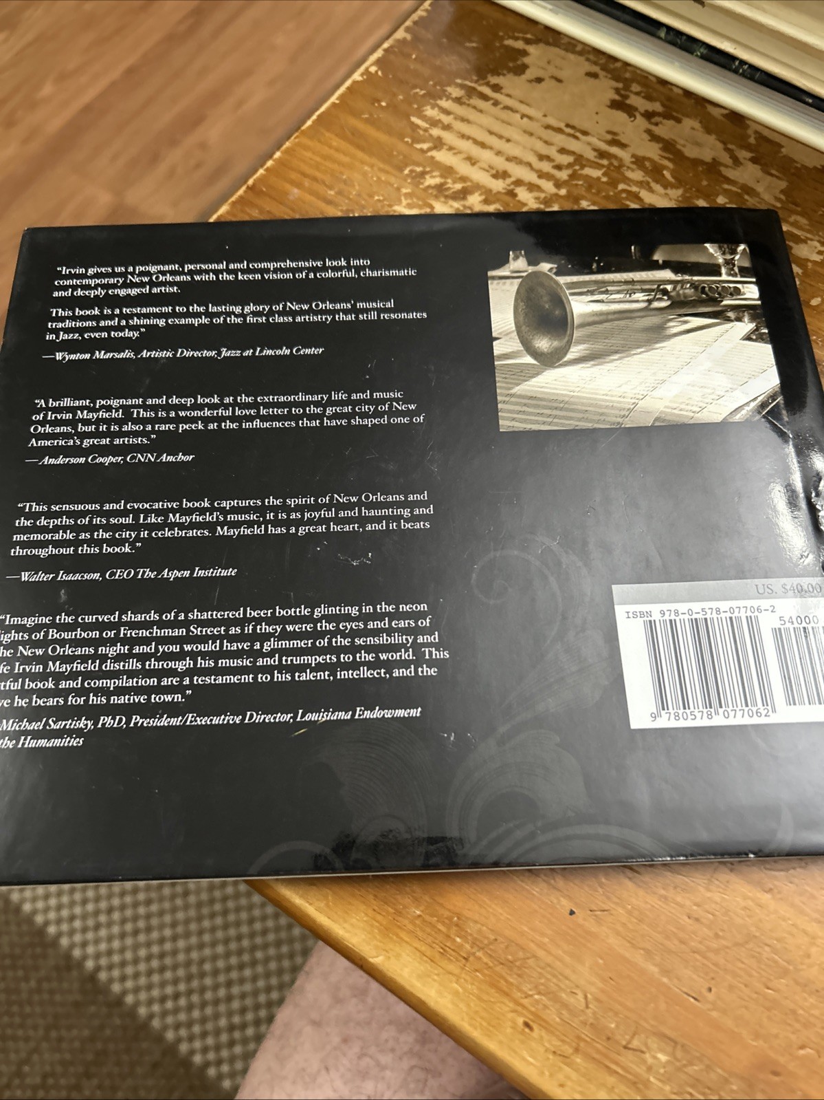 A Love Letter to New Orleans by Irving Mayfield (2011 Hardcover With CD)