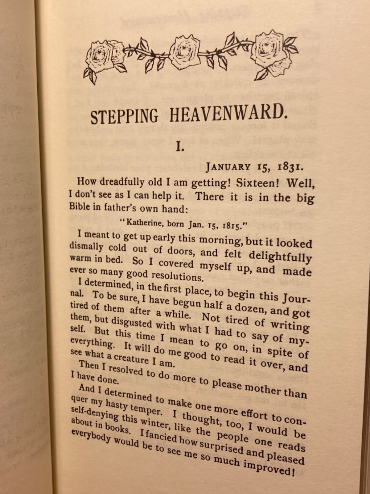 Stepping Heavenward by Mrs E. Prentiss (Rare Collector’s Series 1880(1997,2002)