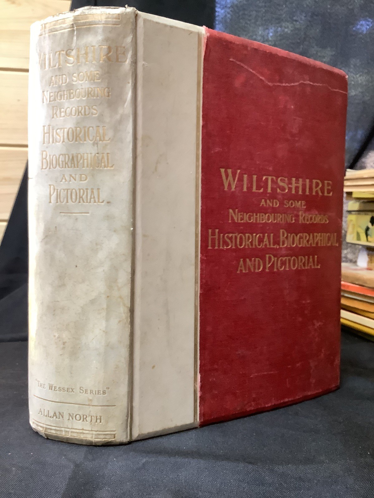 c1900 Allan North Wiltshire And Some Neighbouring Records Historical Etc HB