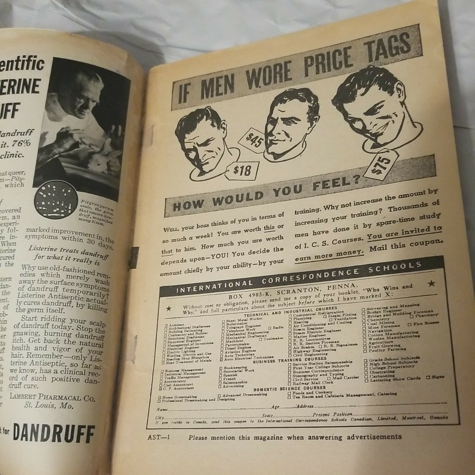 Astounding Science Fiction July 1938 – has 1st SciFi story of L. Ron Hubbard