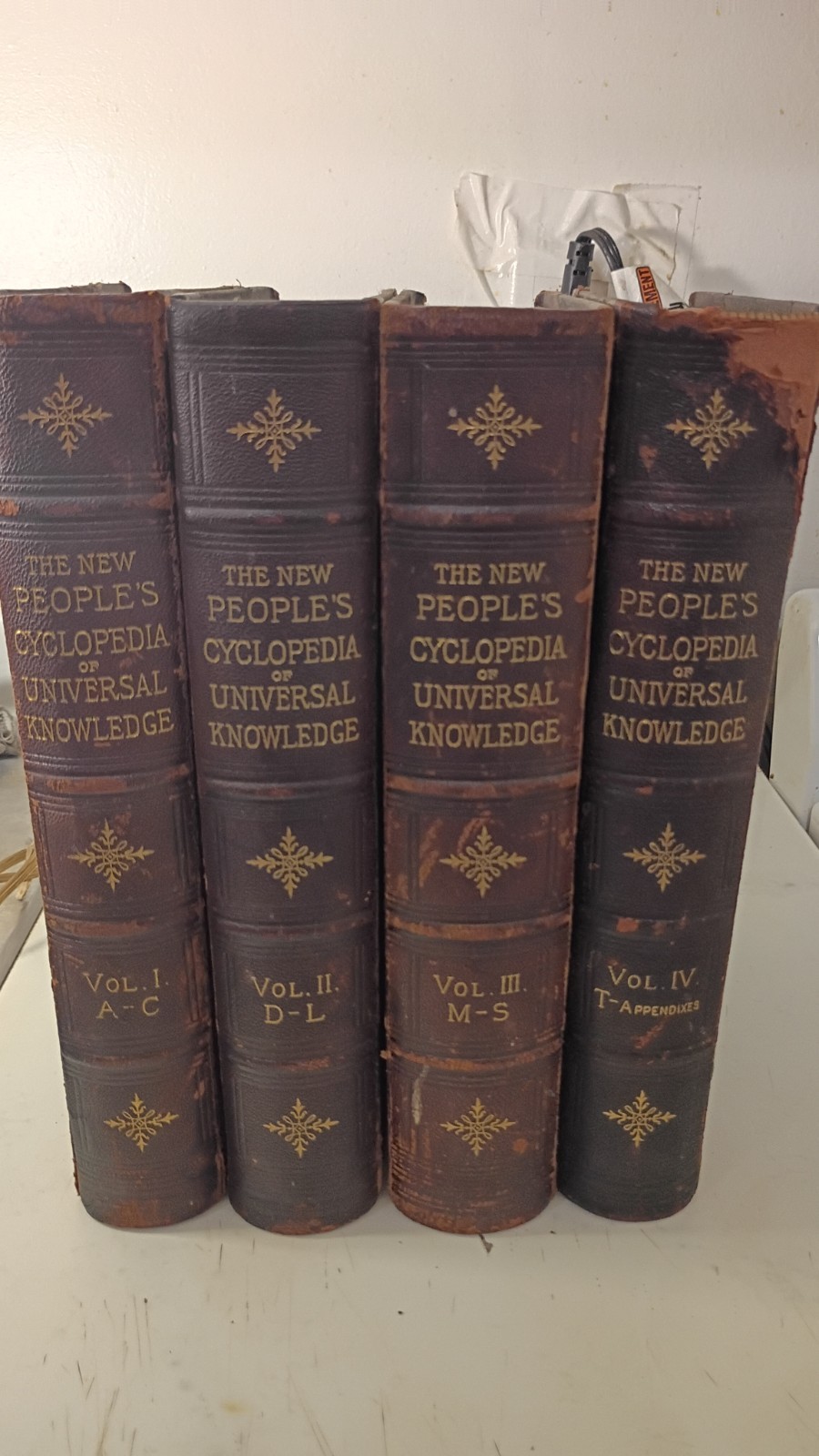 The New People’s Cyclopedia of Universal Knowledge 4-Volume Hardcover Set