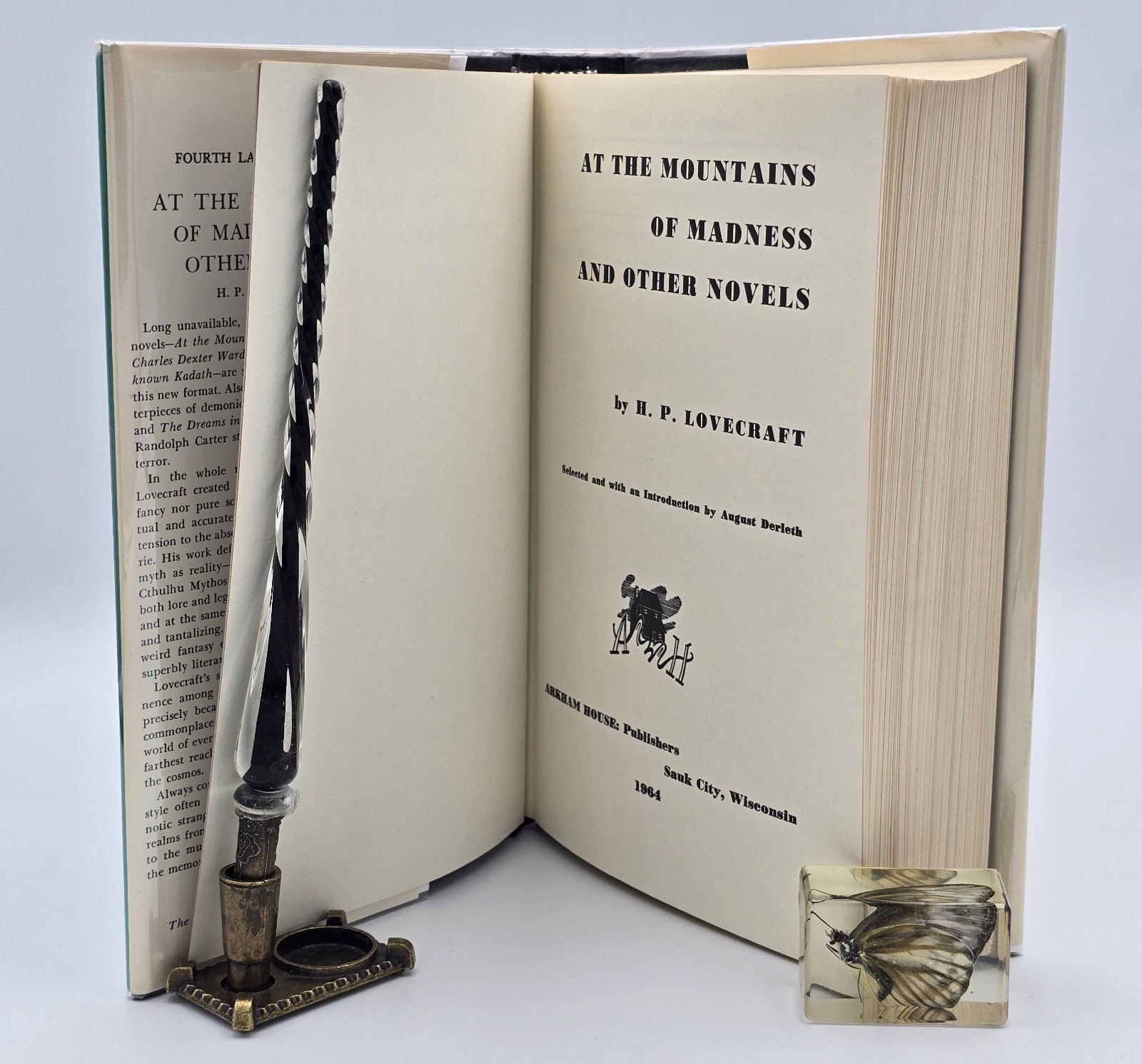 At the Mountains of Madness by H. P. Lovecraft 1964 | Arkham House Hardcover