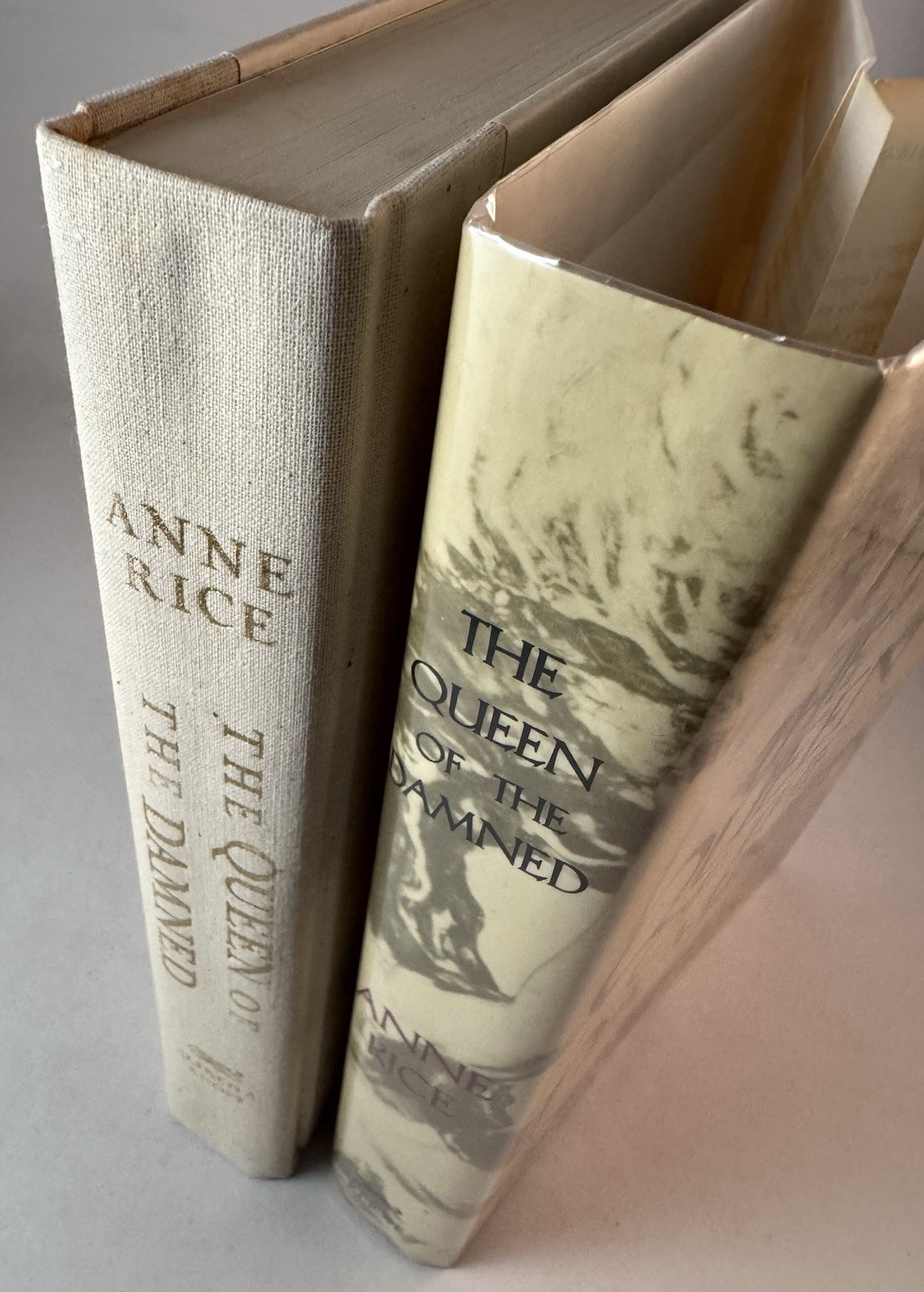 The Queen Of The Damned-Anne Rice-SIGNED-INSCRIBED-1st Edition/4th Printing-RARE