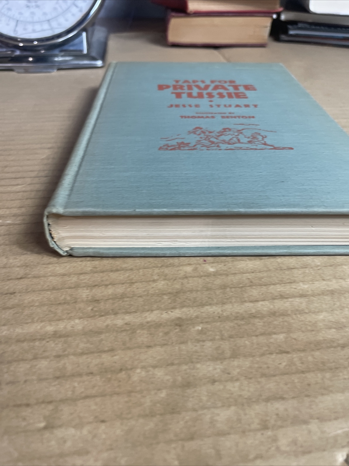 Taps For Private Tussie by Jesse Stuart 1943 Thomas Hart Benton Illustrations