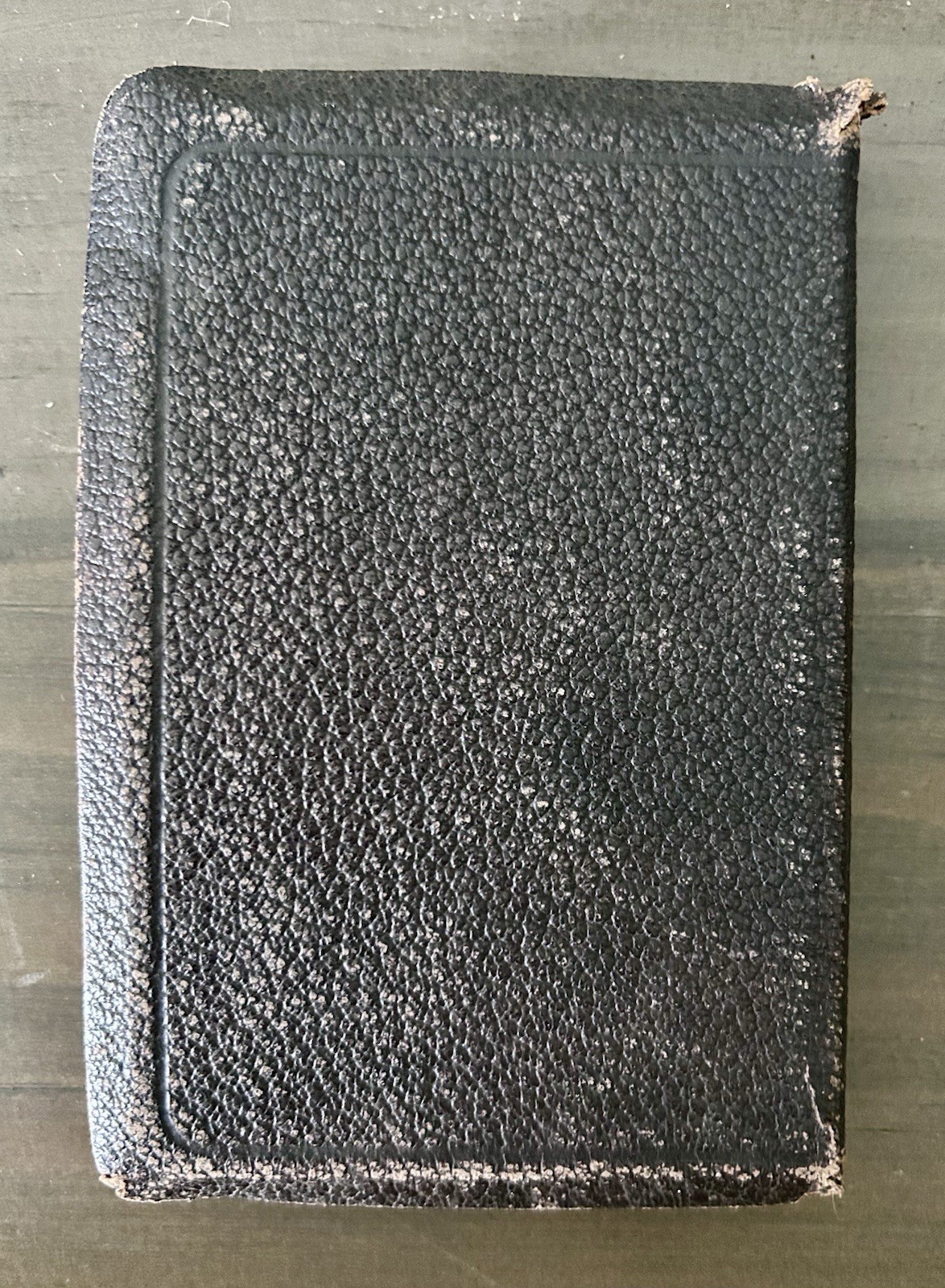 Antique The Christian Herald New Testament Red Letter Leather Collectors Item