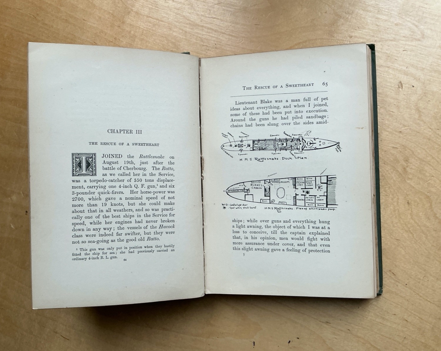 Blake of the Rattlesnake, Torpedo Warfare, Fred T Jane illus. HB 1895 1st ed