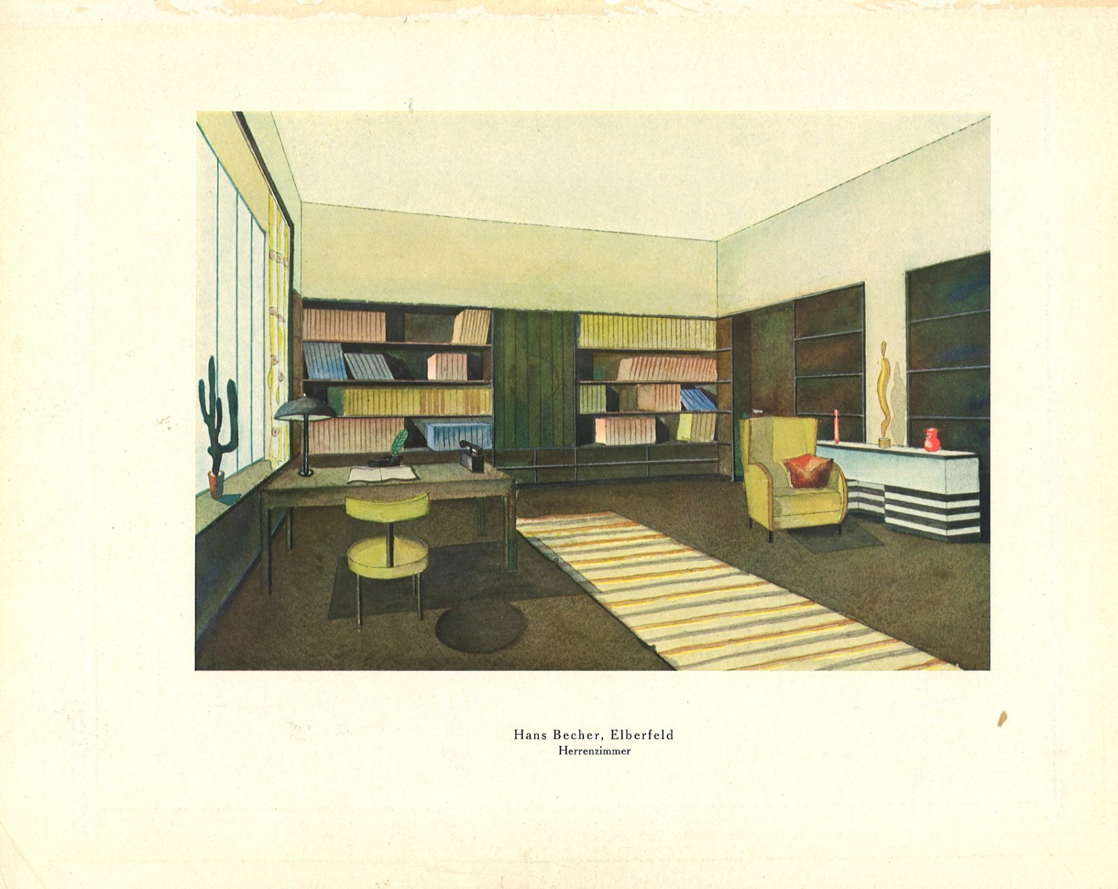1920’s – 1930’s Germany +100 Color Plates Modern Architectural Interiors