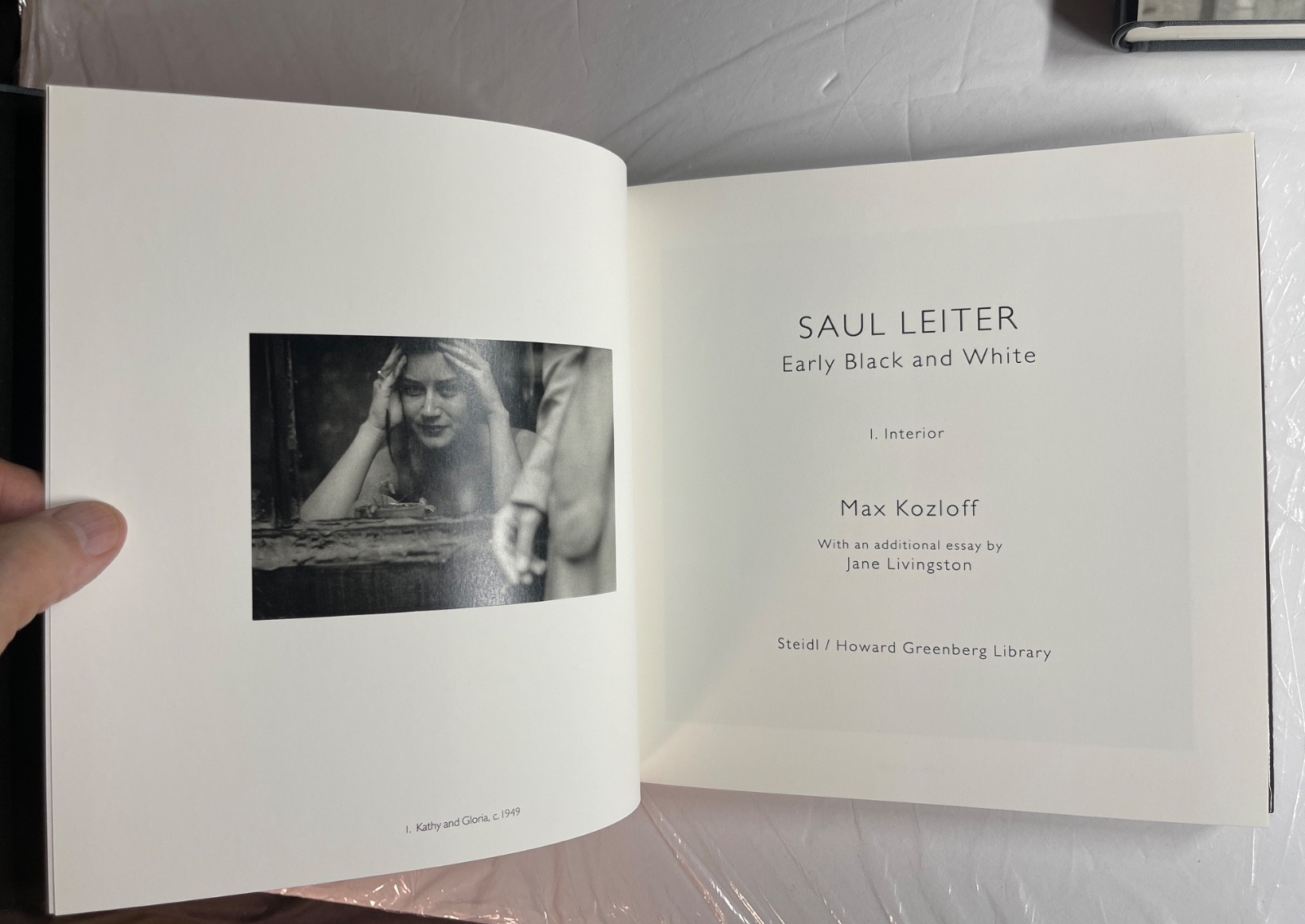 SAUL LEITER EARLY BLACK & WHITE 2015 STEIDL 2 HARDCOVERS SLIPCASE FINE OOP SHOWN
