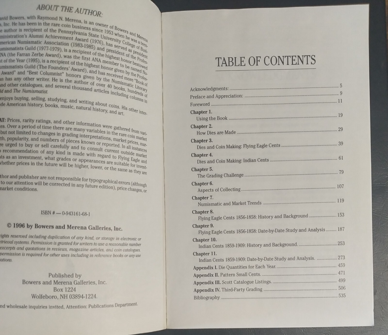 A Buyer’s and Enthusiast’s Guide to Flying Eagle and Indian Cents Q. Dave Bowers